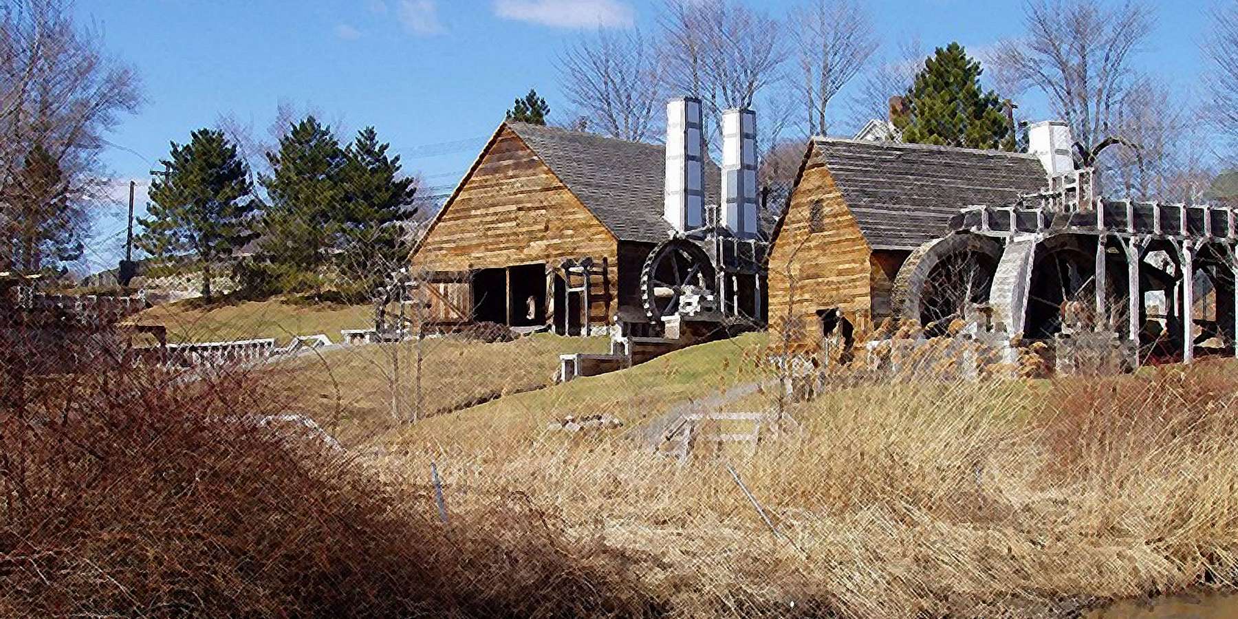 Photo of Saugus Iron Mill in Saugus, Massachusetts Photo of Saugus Iron Mill in Saugus, Massachusetts