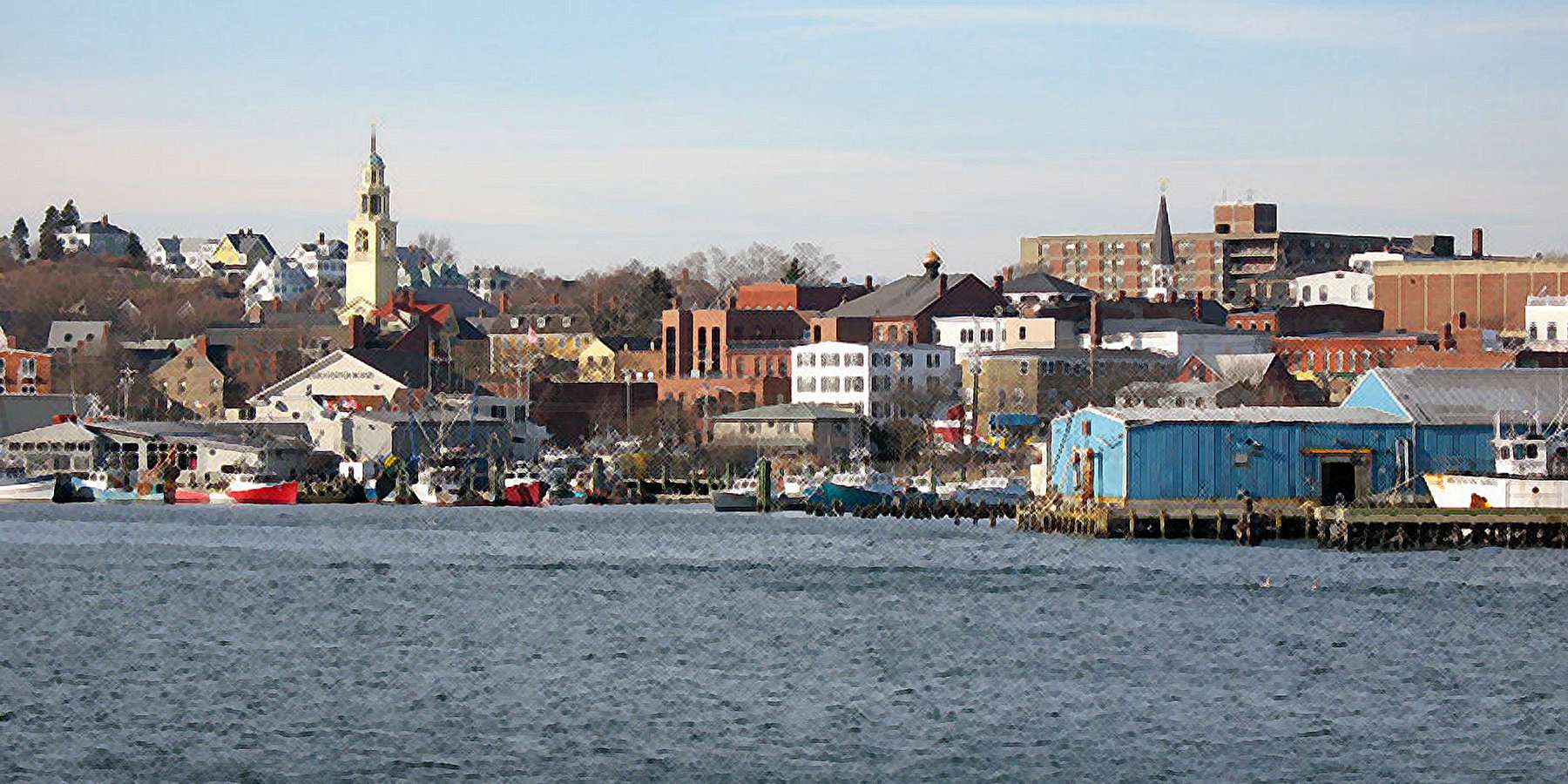 Photo of the Harbour in Gloucester, Massachusetts Photo of the Harbour in Gloucester, Massachusetts
