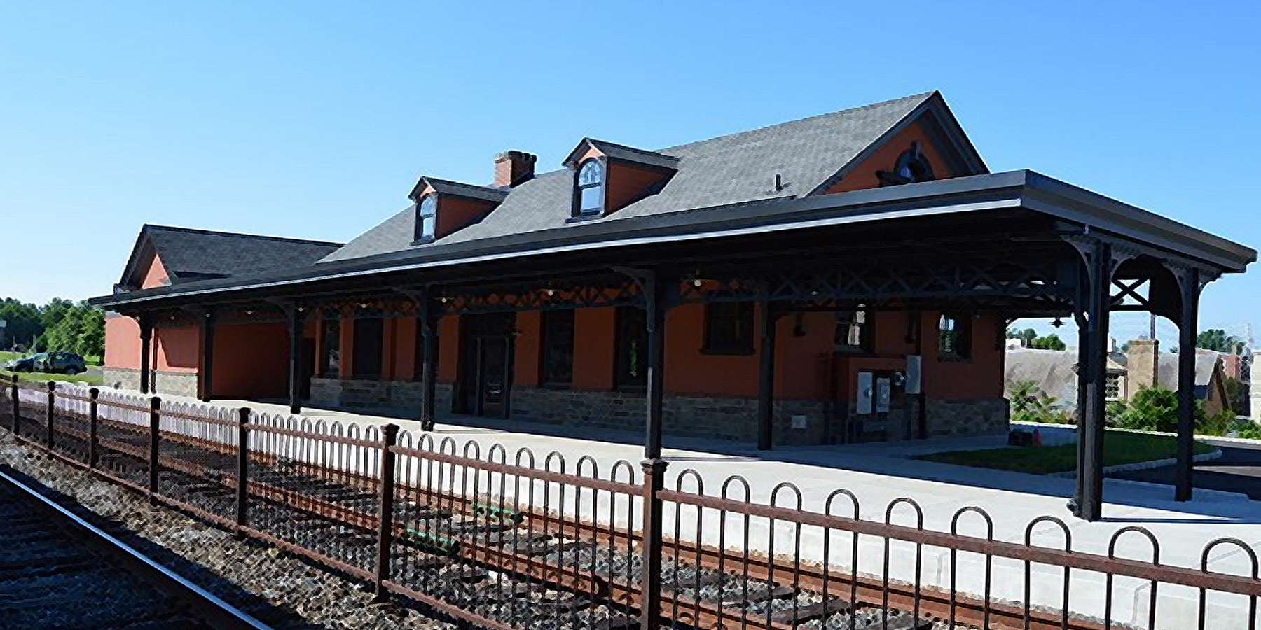 Photo of Souderton station Photo of Souderton station