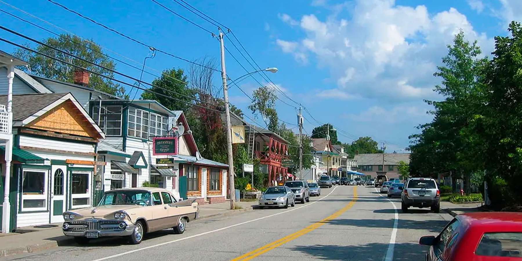 Photo of the downtown in North Creek, New York Photo of the downtown in North Creek, New York