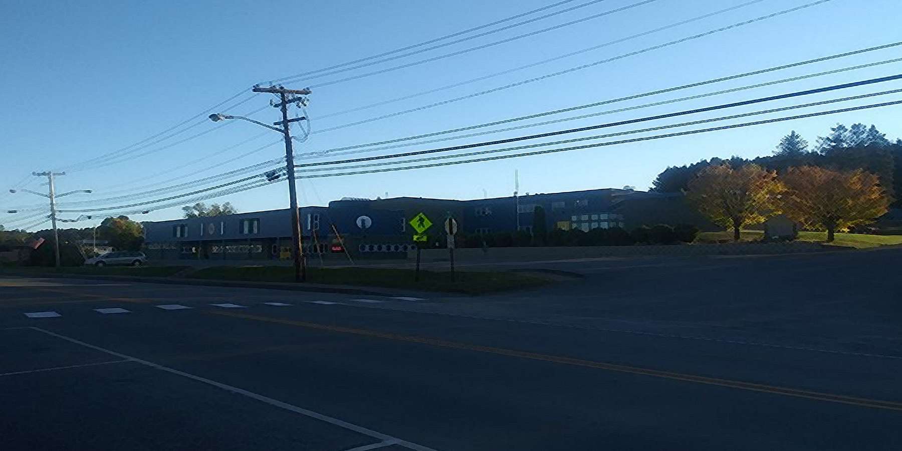 Photo of the High School Building in Van Buren, Maine Photo of the High School Building in Van Buren, Maine