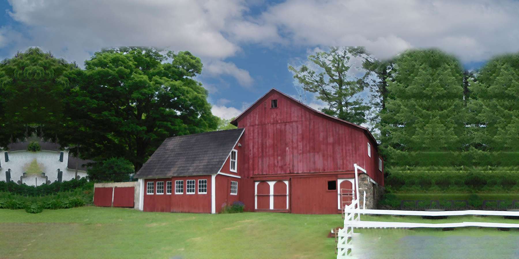 A photo of Garrattsville Barn House, NY A photo of Garrattsville Barn House, NY
