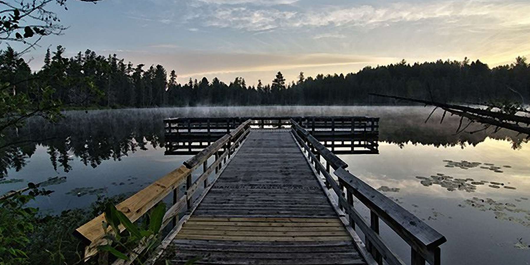 Photo of Bright Lake in Hartwick, New York Photo of Bright Lake in Hartwick, New York