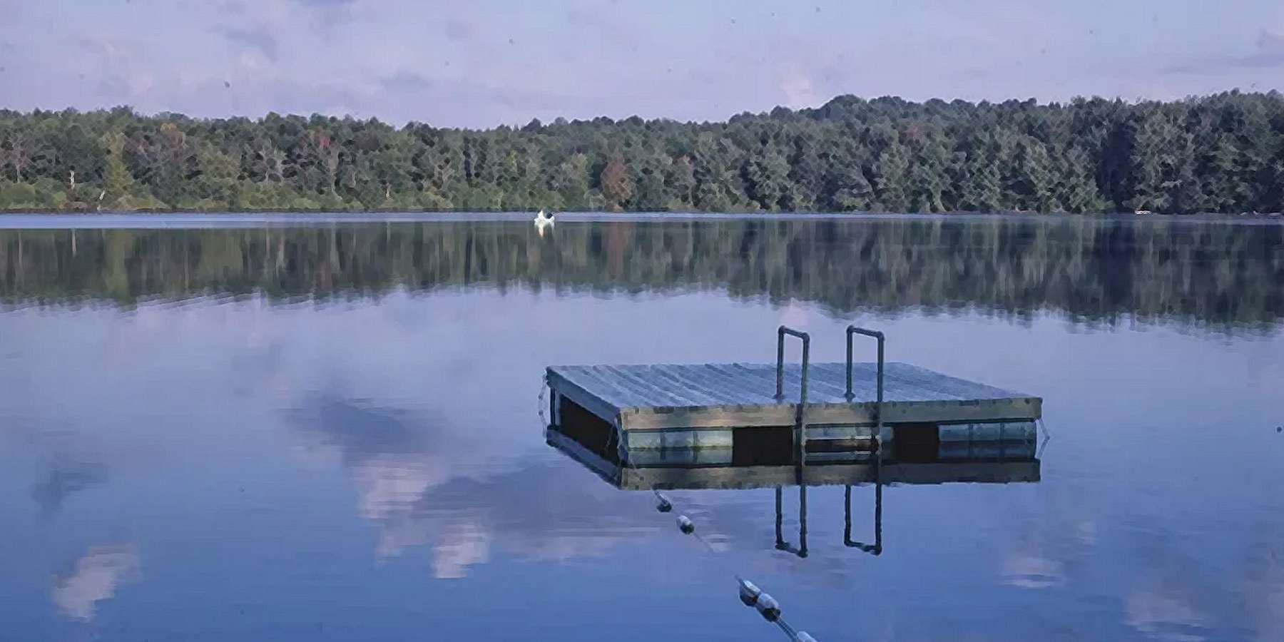 A Photo of Menges Sand Pond in Livingston Manor, New York A Photo of Menges Sand Pond in Livingston Manor, New York