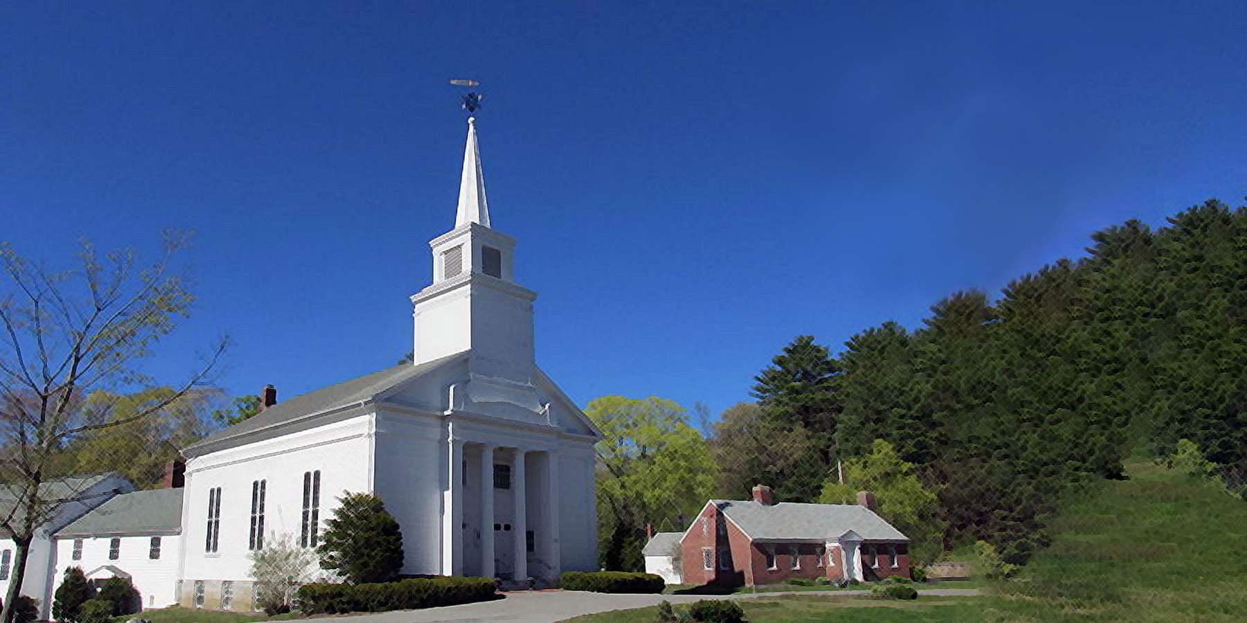Photo of the Congregational Church in West Boxford, Massachusetts Photo of the Congregational Church in West Boxford, Massachusetts