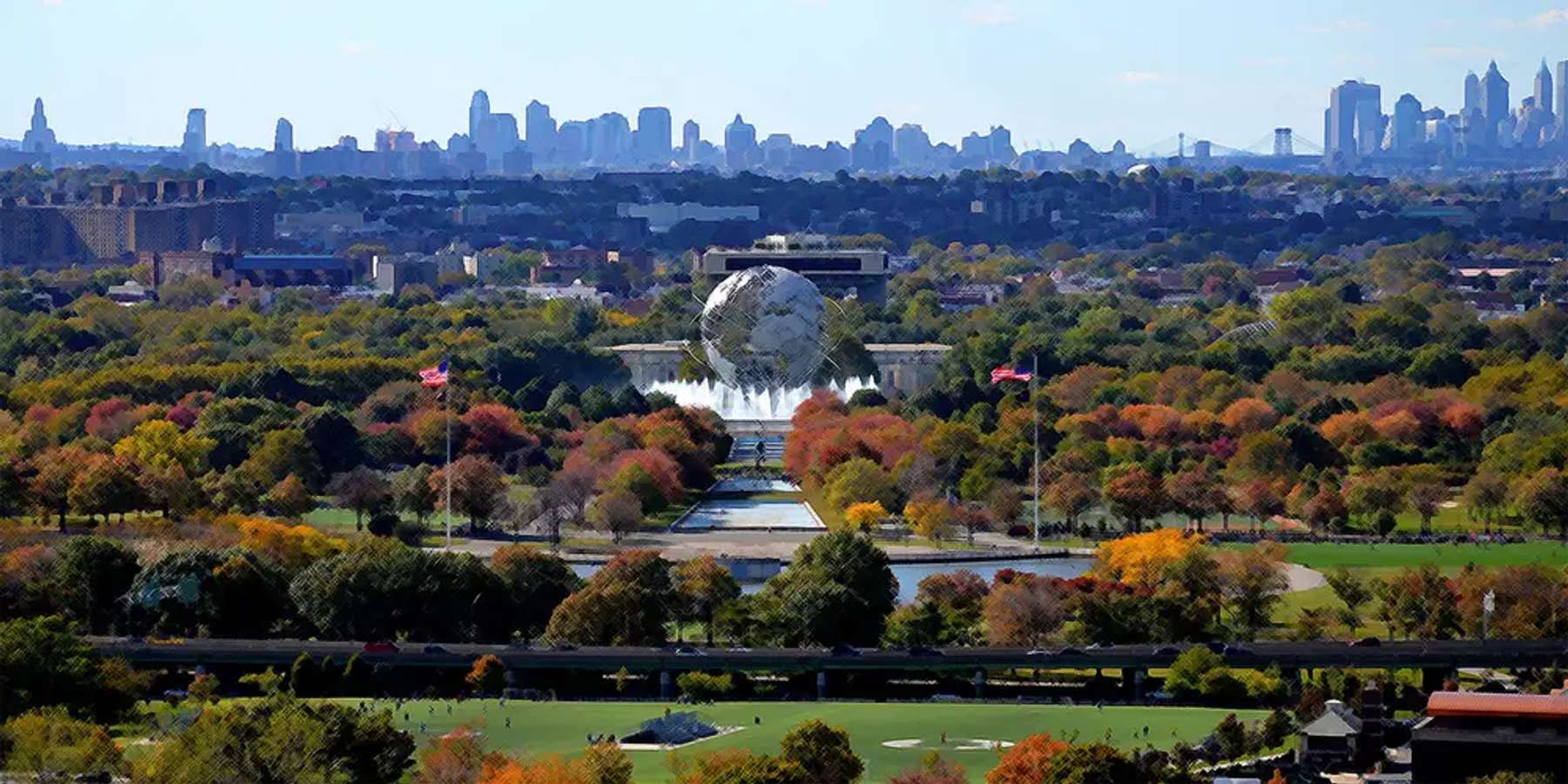 Photo of Flushing Unisphere in Flushing, New York Photo of Flushing Unisphere in Flushing, New York