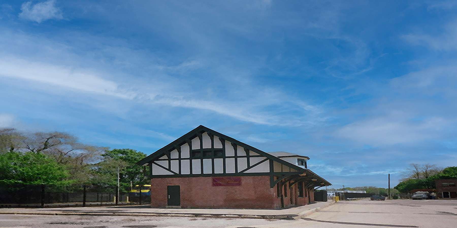 Photo of Oyster Bay Station in Oyster Bay, New York Photo of Oyster Bay Station in Oyster Bay, New York