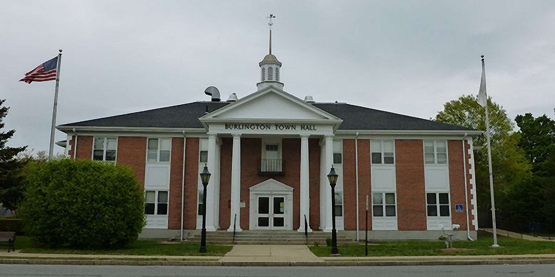 Photo of Town Hall in Burlington, Massachusetts Photo of Town Hall in Burlington, Massachusetts