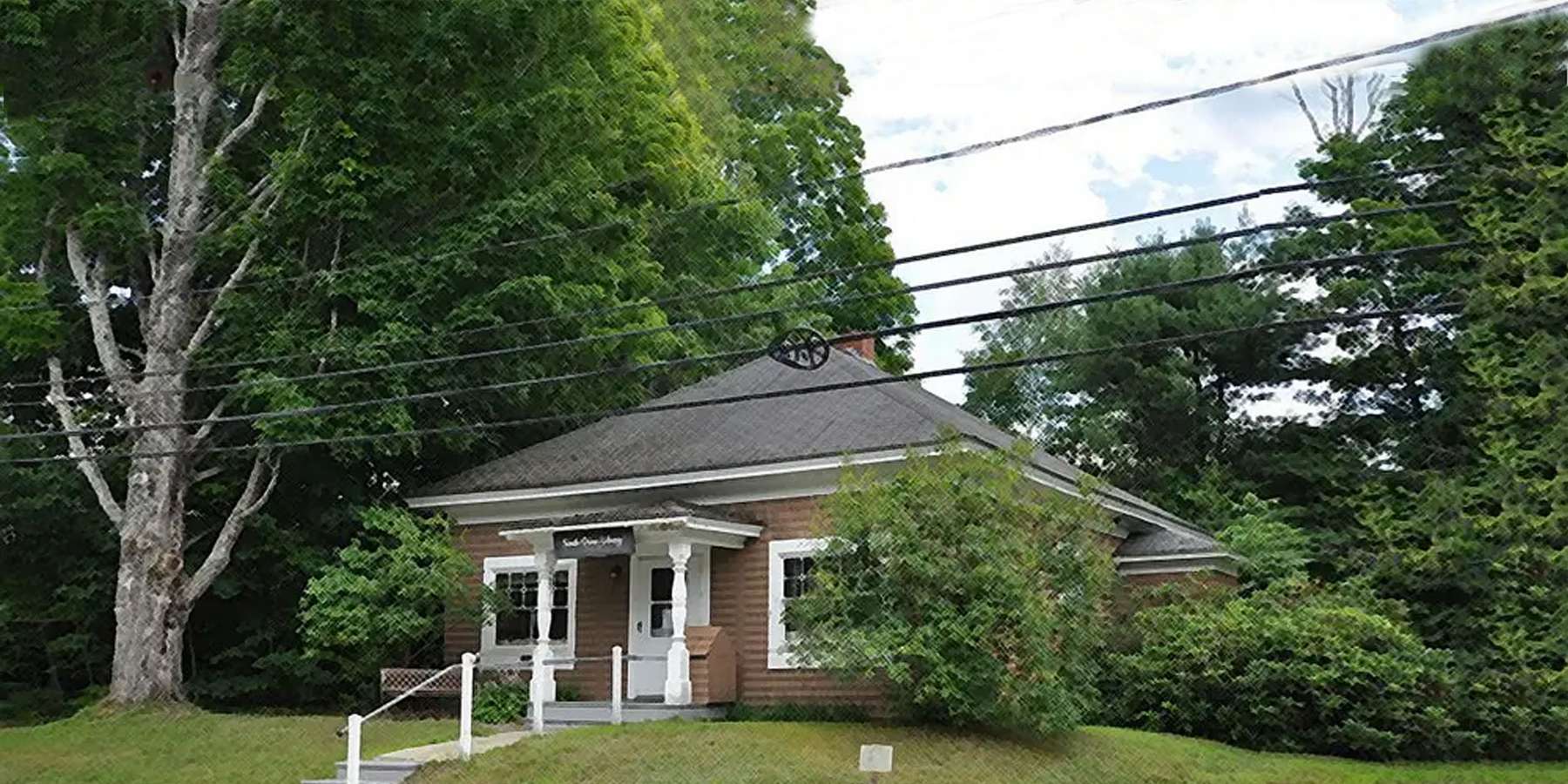 Photo of South China Library in South China, Maine Photo of South China Library in South China, Maine