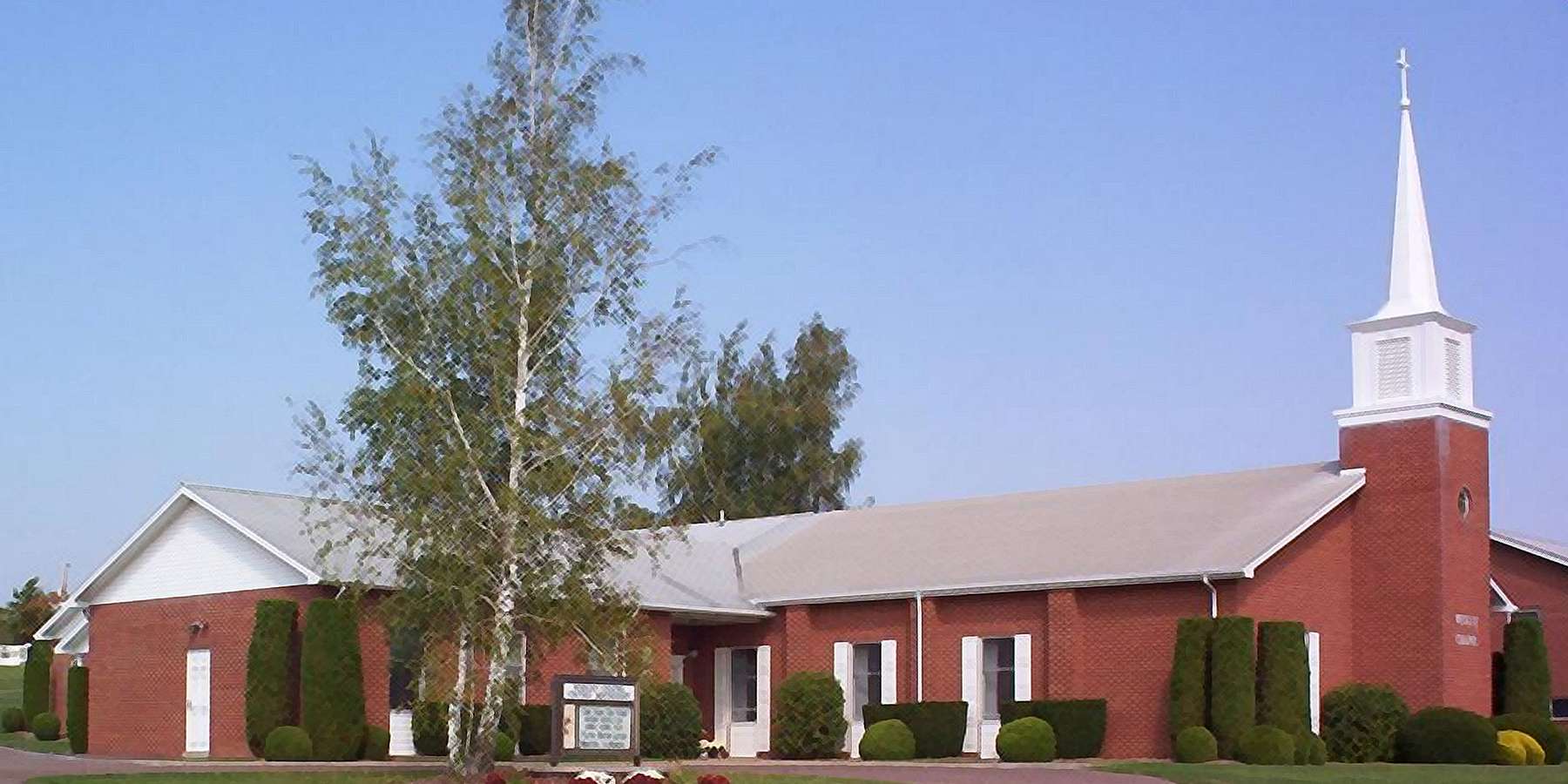 A photo of the Methodist Church in Wyano, PA A photo of the Methodist Church in Wyano, PA