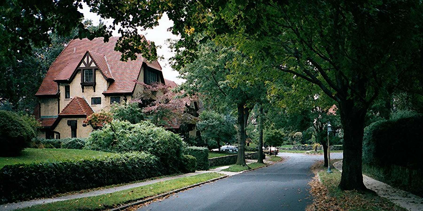 A Photo of Gardens in Forest Hills, New York A Photo of Gardens in Forest Hills, New York