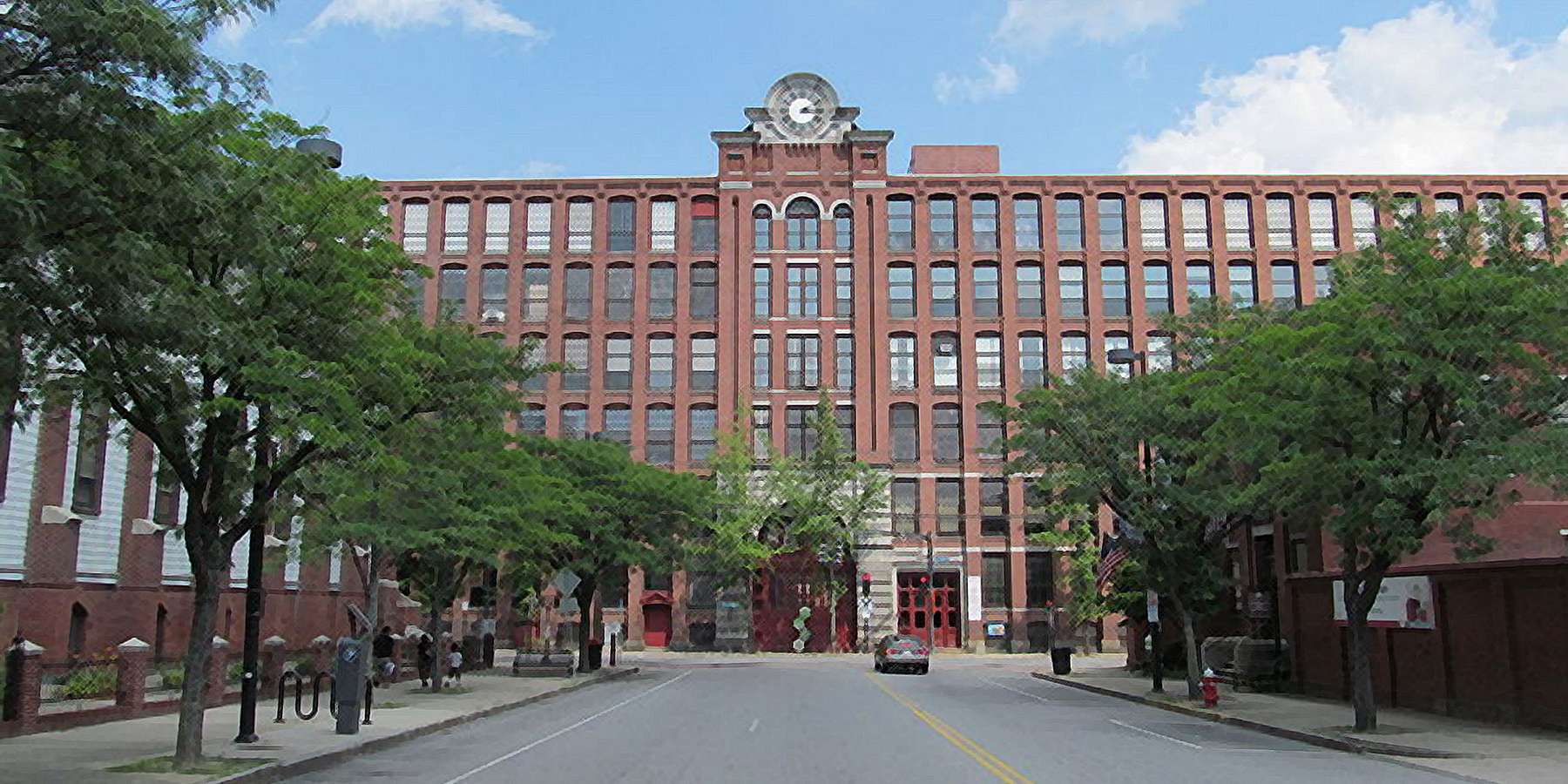 Photo of the Everett Mills in Lawrence, Massachusetts Photo of the Everett Mills in Lawrence, Massachusetts