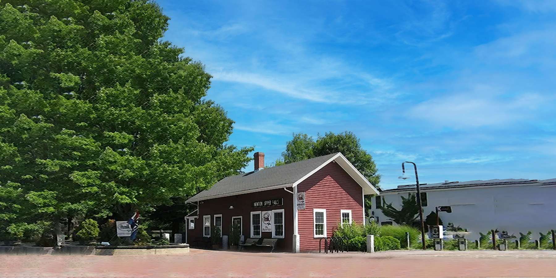 Photo of The Depot Cafe in Newton Upper Falls, Massachusetts Photo of The Depot Cafe in Newton Upper Falls, Massachusetts