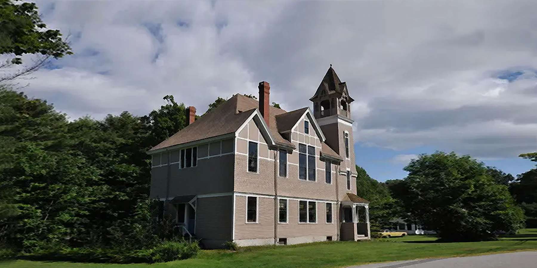 Photo of Walker Memorial Hall in Bridgton, Maine Photo of Walker Memorial Hall in Bridgton, Maine