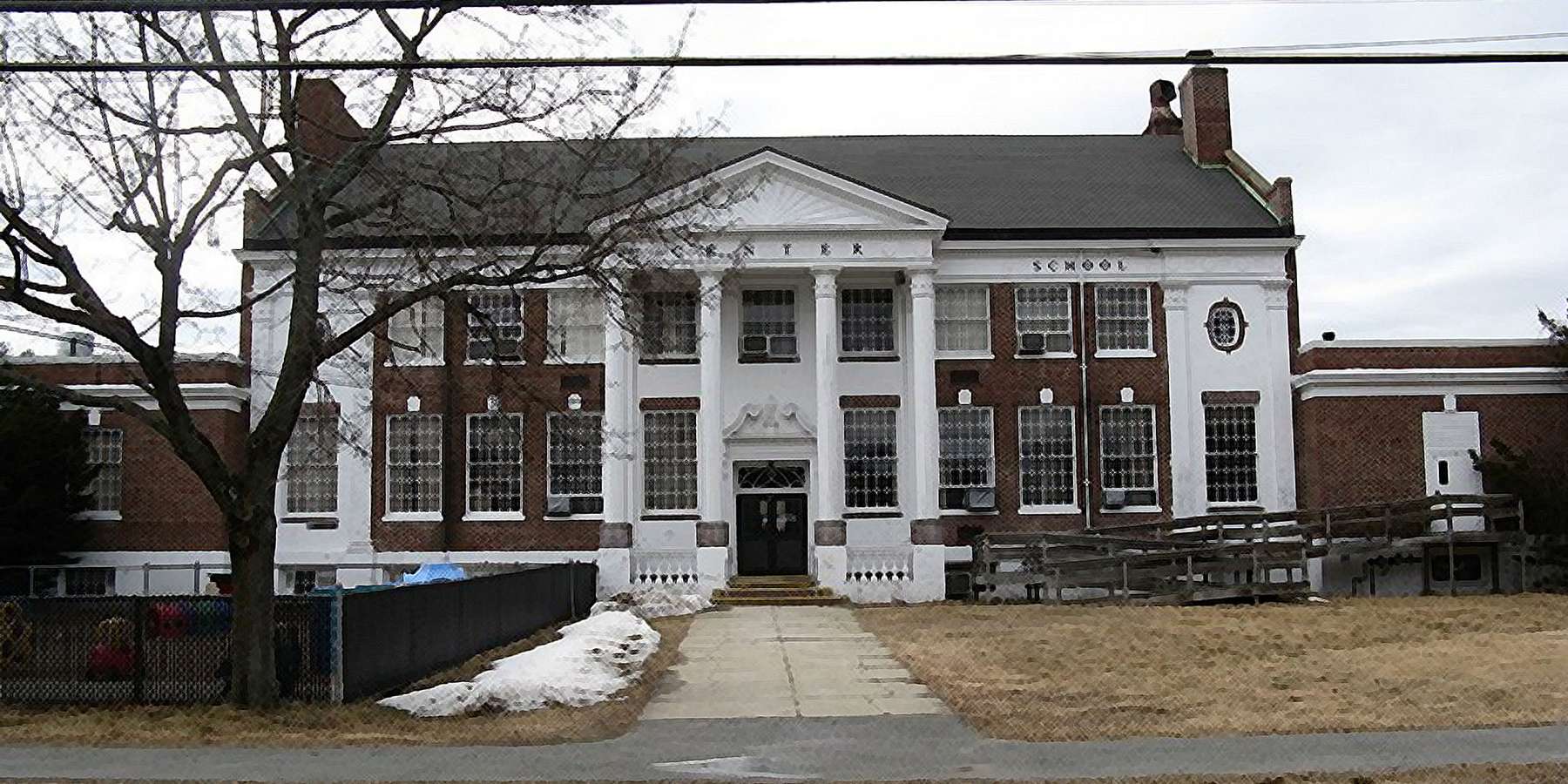 Photo of Tewksbury Center School in Tewksbury, Massachusetts Photo of Tewksbury Center School in Tewksbury, Massachusetts