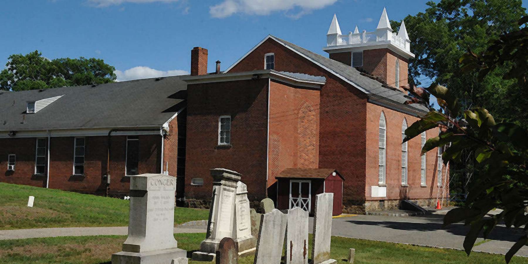 Photo of Rockaway Presbyterian Church in Rockaway, New Jersey Photo of Rockaway Presbyterian Church in Rockaway, New Jersey