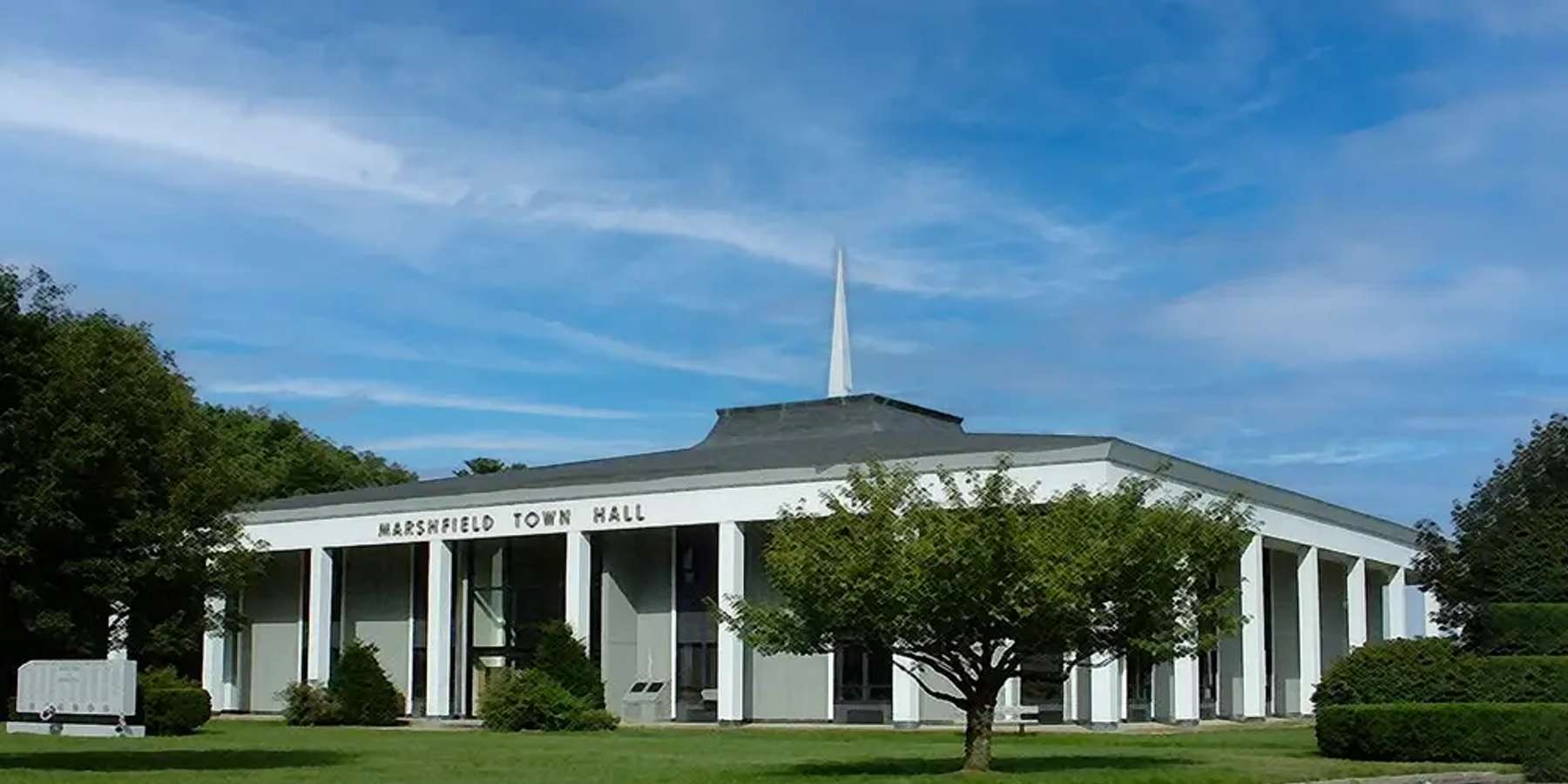 Photo of Marshfield Town Hall in Marshfield, Massachusetts Photo of Marshfield Town Hall in Marshfield, Massachusetts
