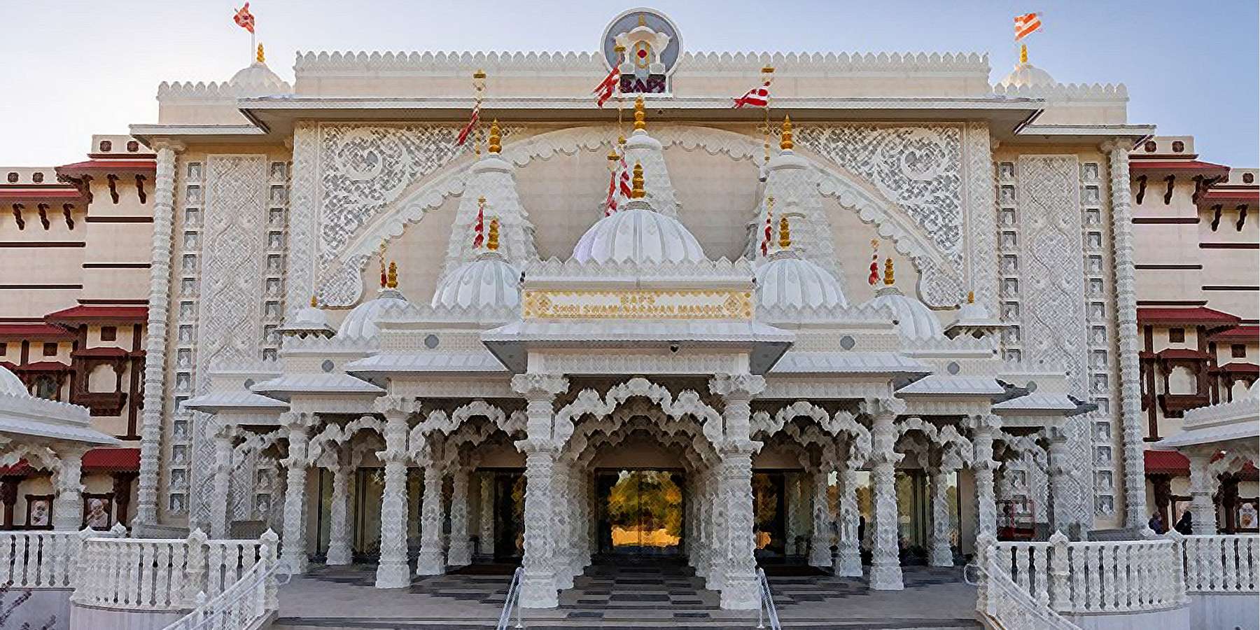 Photo of BAPS Swaminarayan Mandir in Edison, New Jersey Photo of BAPS Swaminarayan Mandir in Edison, New Jersey