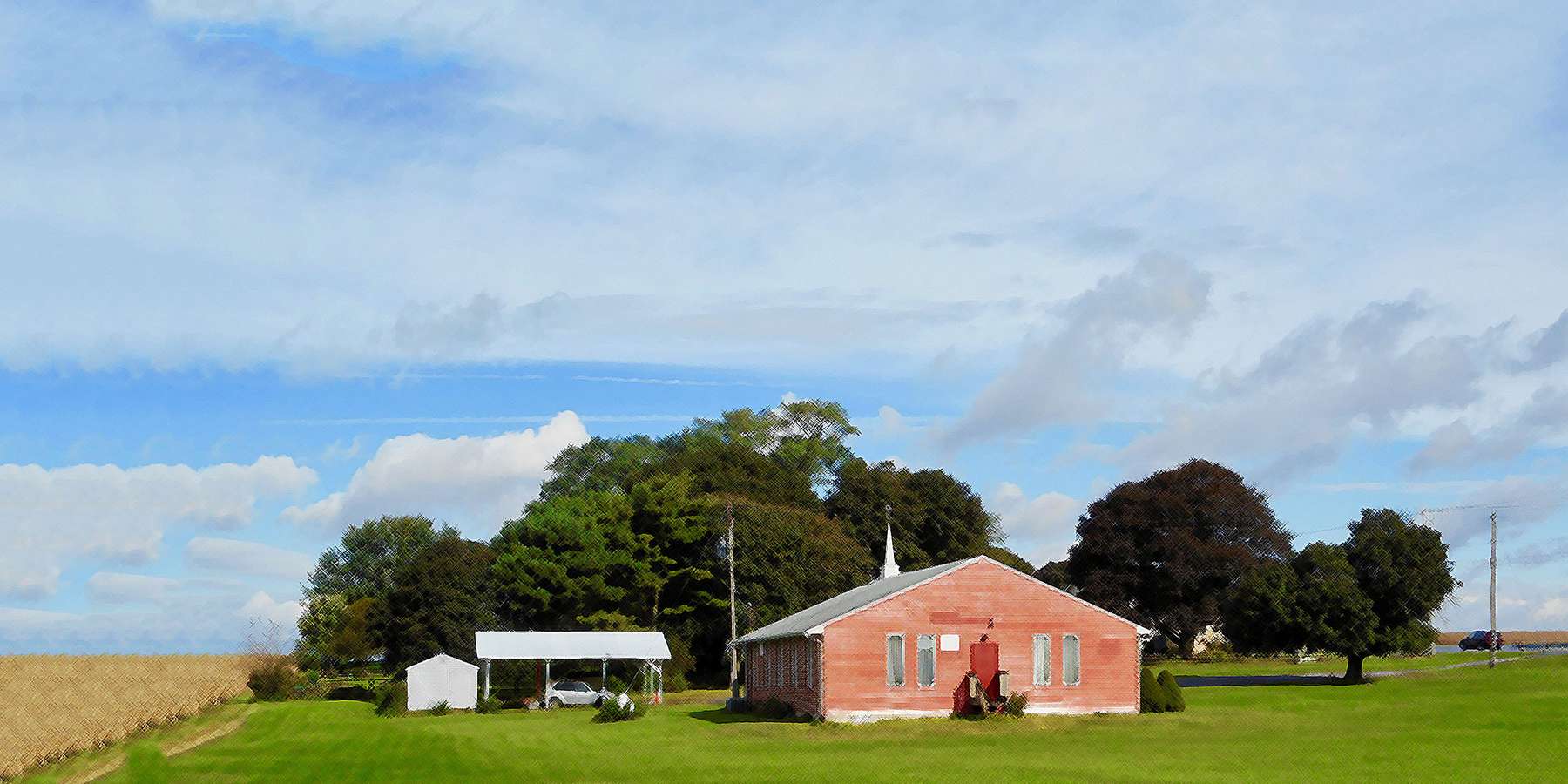 Photo of Strasburg Baptist Church in Lampeter, Pennsylvania Photo of Strasburg Baptist Church in Lampeter, Pennsylvania