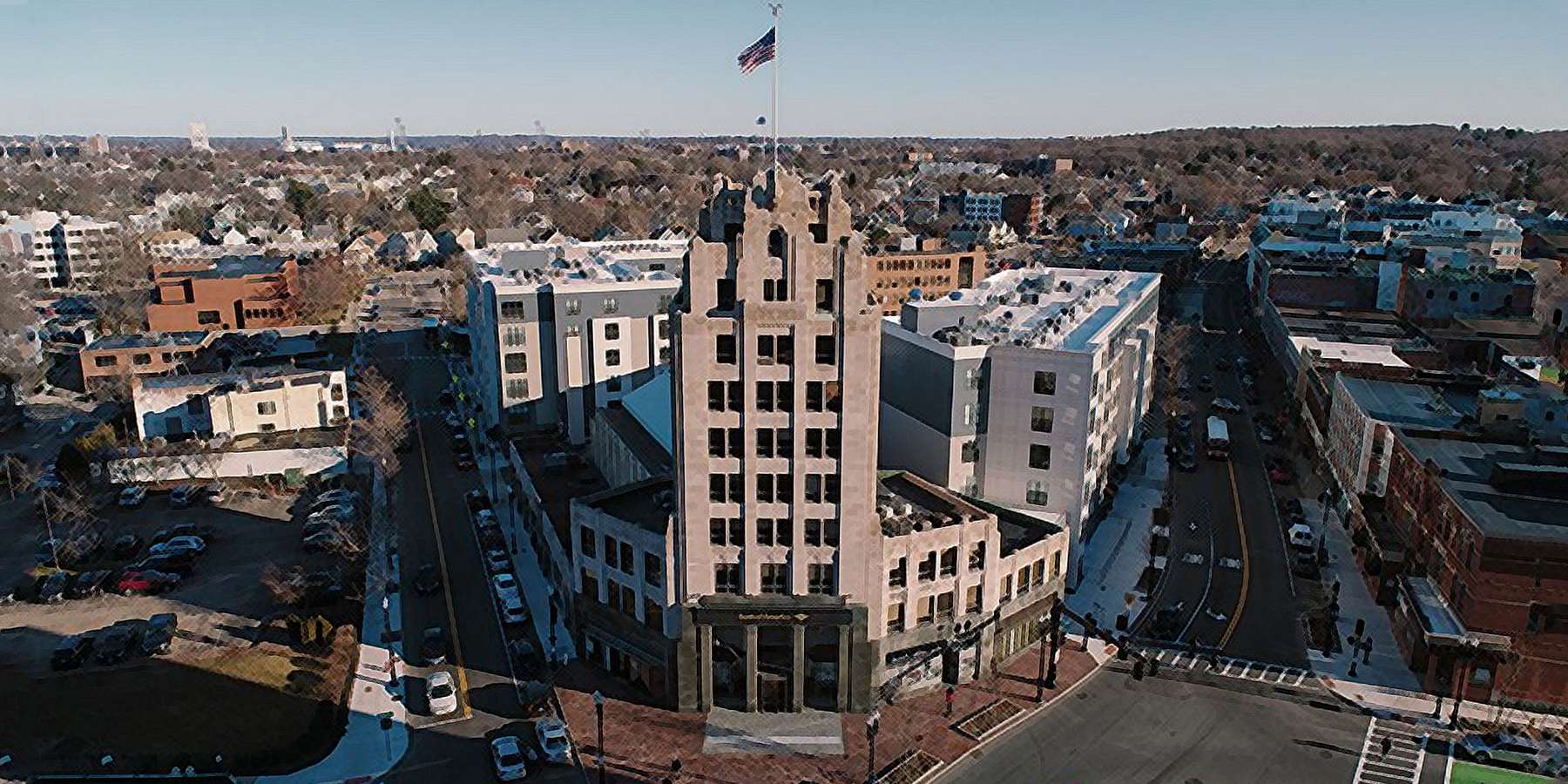 Photo of the Granite Trust Building in Quincy, Massachusetts Photo of the Granite Trust Building in Quincy, Massachusetts
