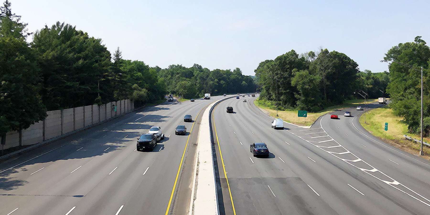Photo of Interstate 287 in Cedar Knolls, New Jersey Photo of Interstate 287 in Cedar Knolls, New Jersey