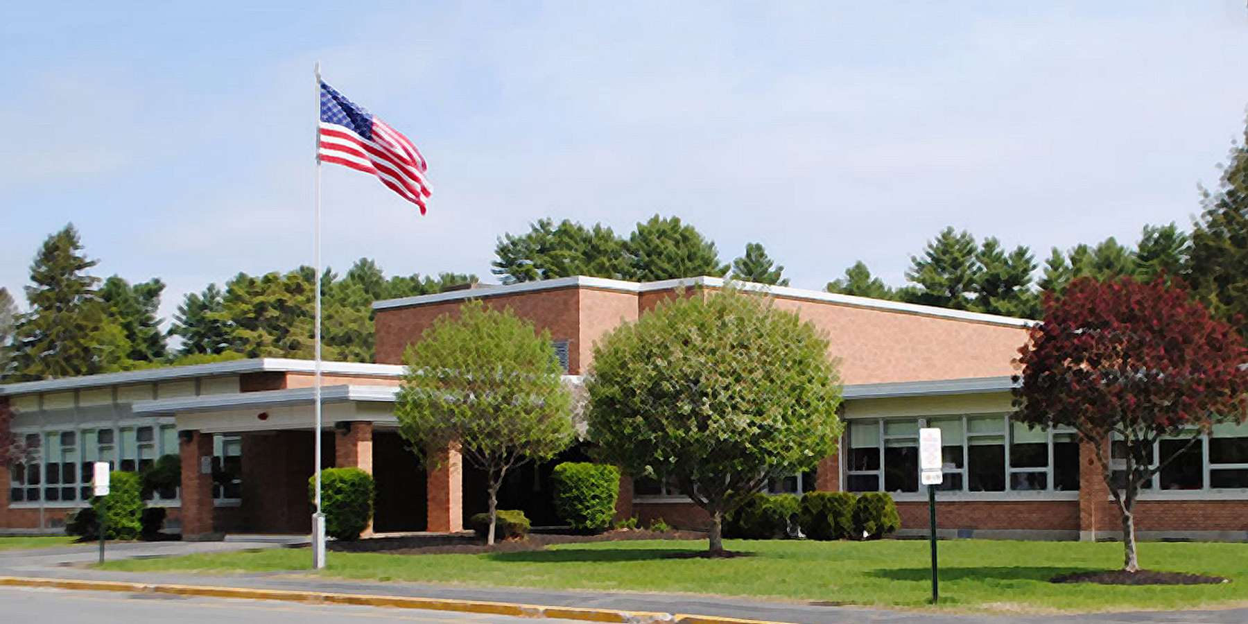 A Photo of the City School in Verplanck, New York A Photo of the City School in Verplanck, New York