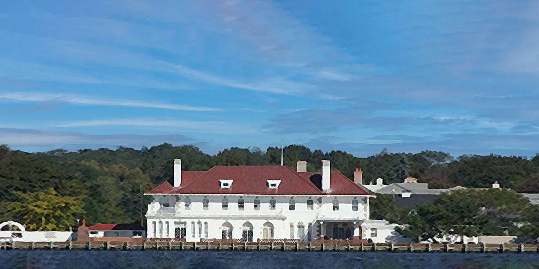 Photo of the West Hampton Inner Waterway in Westhampton, New York Photo of the West Hampton Inner Waterway in Westhampton, New York