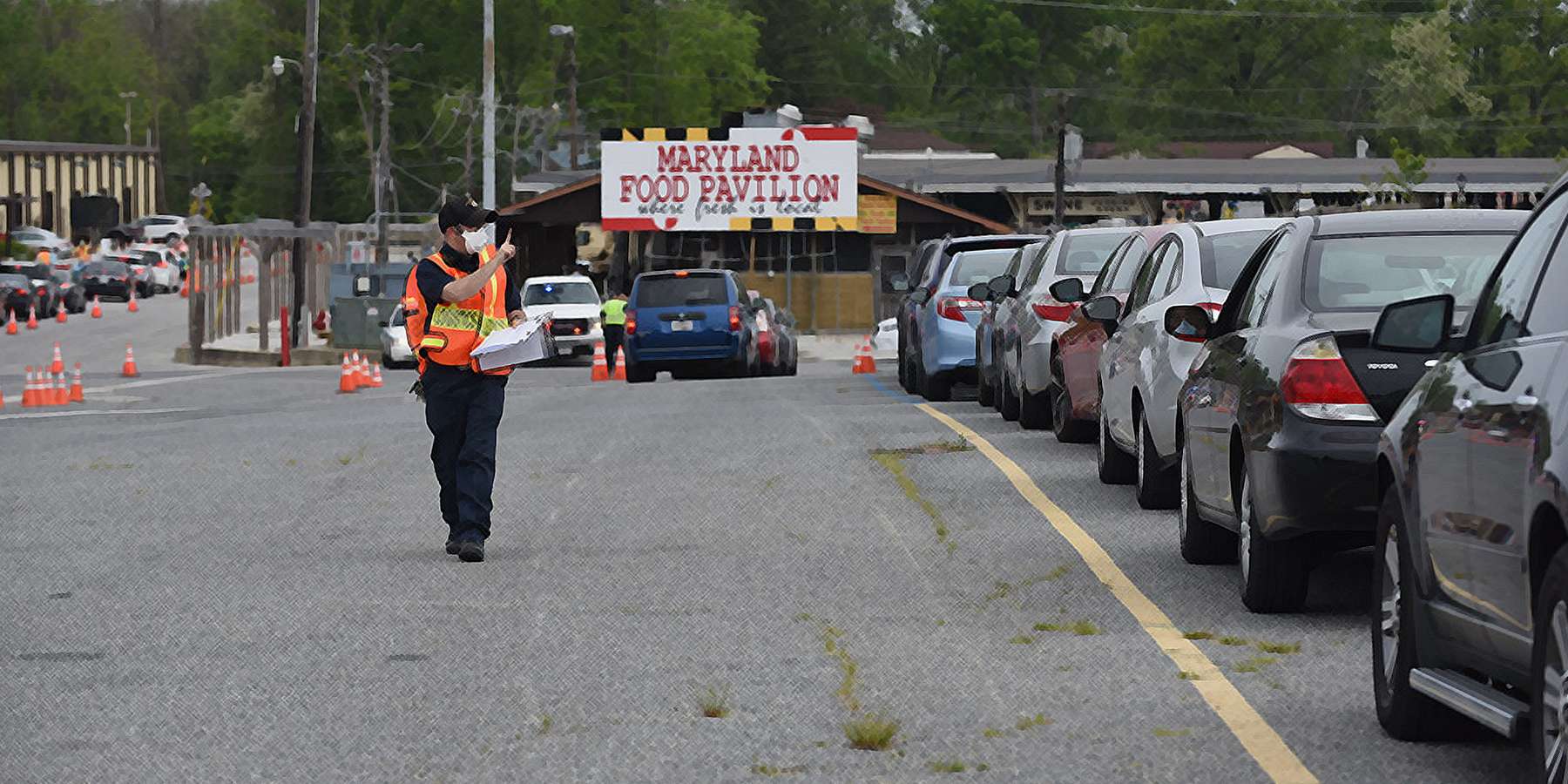 Photo of a Coronavirus Testing Facility in Lutherville, Timonium, Maryland Photo of a Coronavirus Testing Facility in Lutherville, Timonium, Maryland