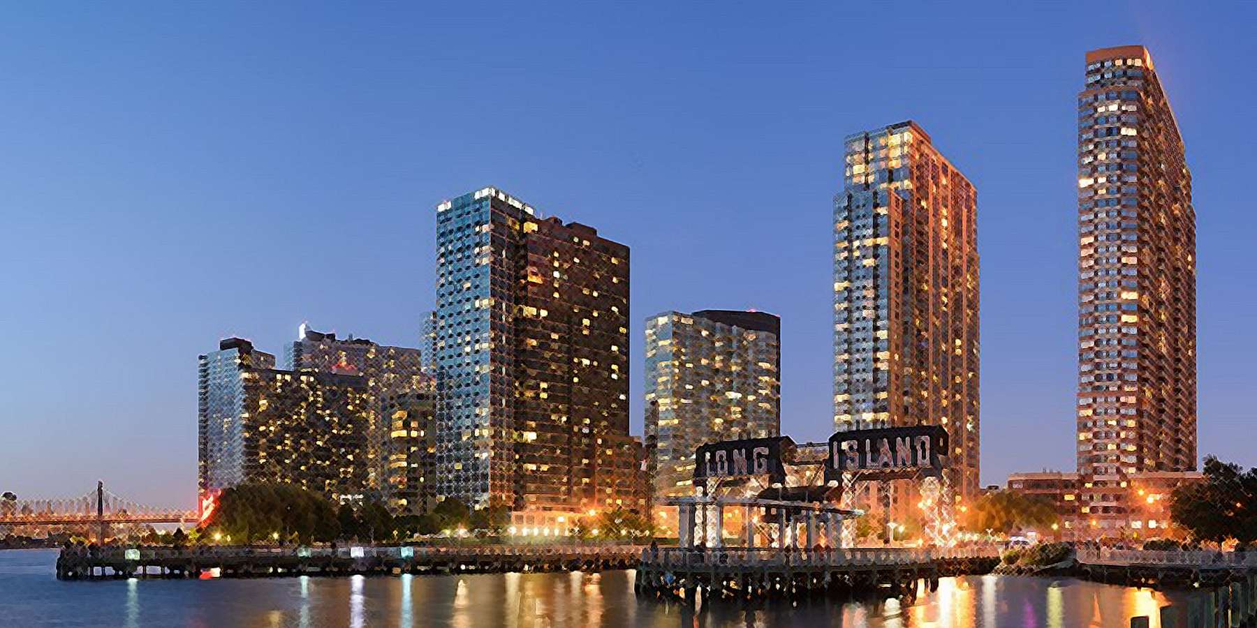 Panorama in Long Island City, New York Panorama in Long Island City, New York