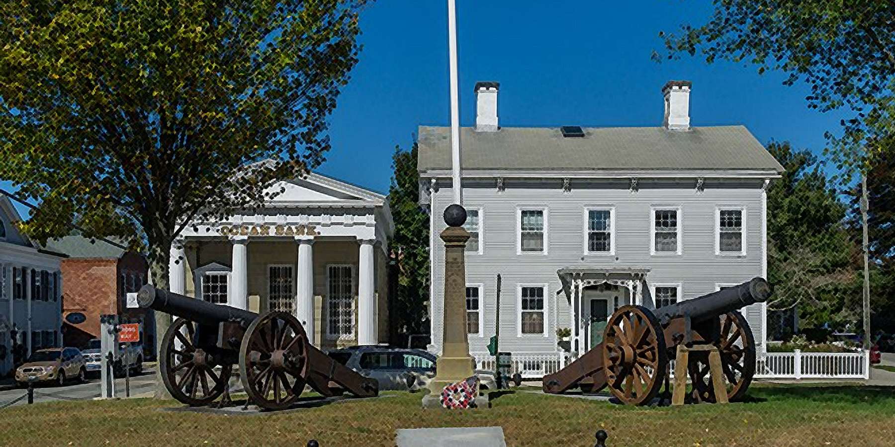 Photo of Cannon Square in Stonington, Connecticut Photo of Cannon Square in Stonington, Connecticut