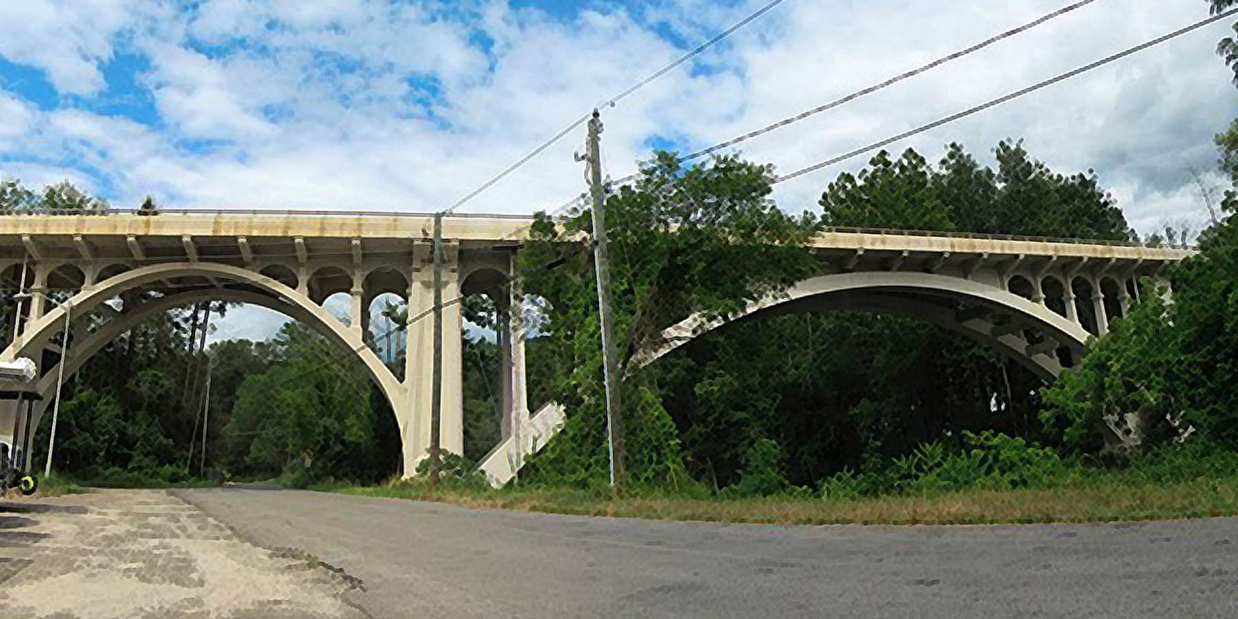 Photo of a bridge in Cornwall, Connecticut Photo of a bridge in Cornwall, Connecticut
