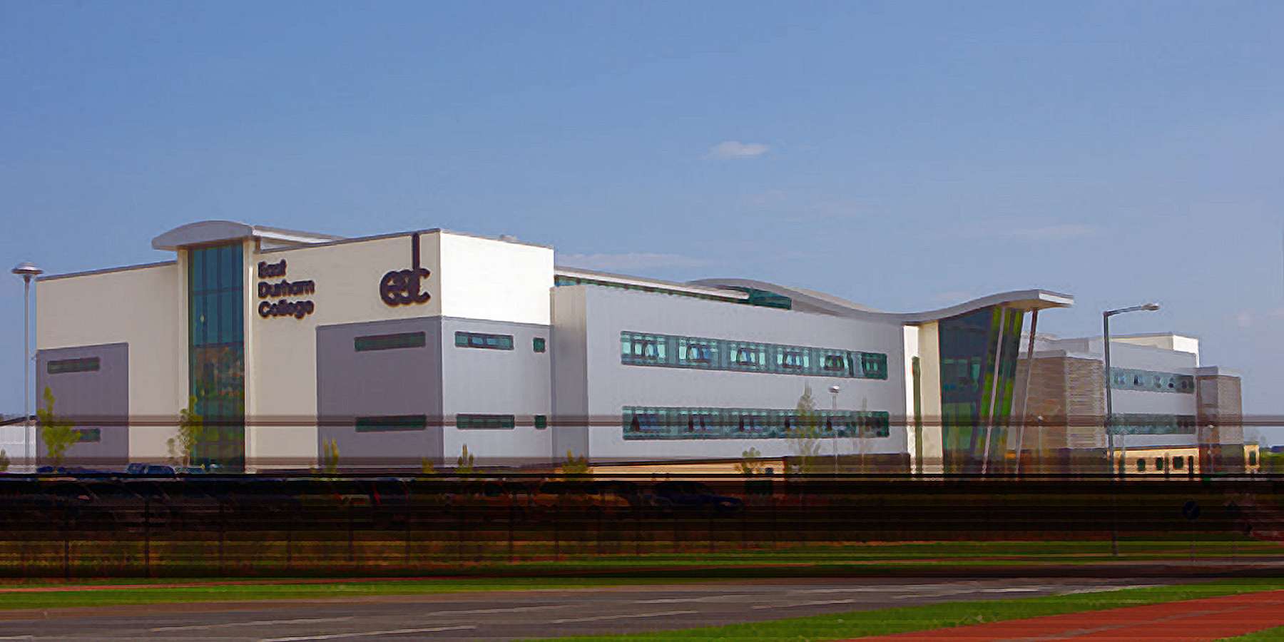Photo of the College Building in East Durham, New York Photo of the College Building in East Durham, New York