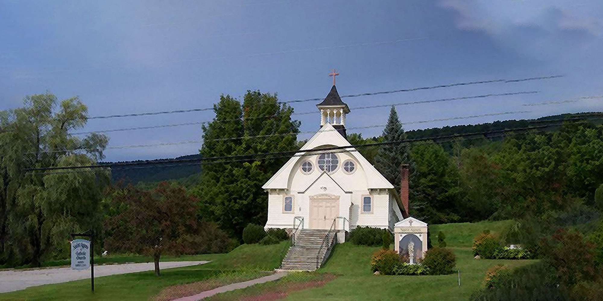 Photo of St. Agnes Catholic Church in Jefferson, New Hampshire