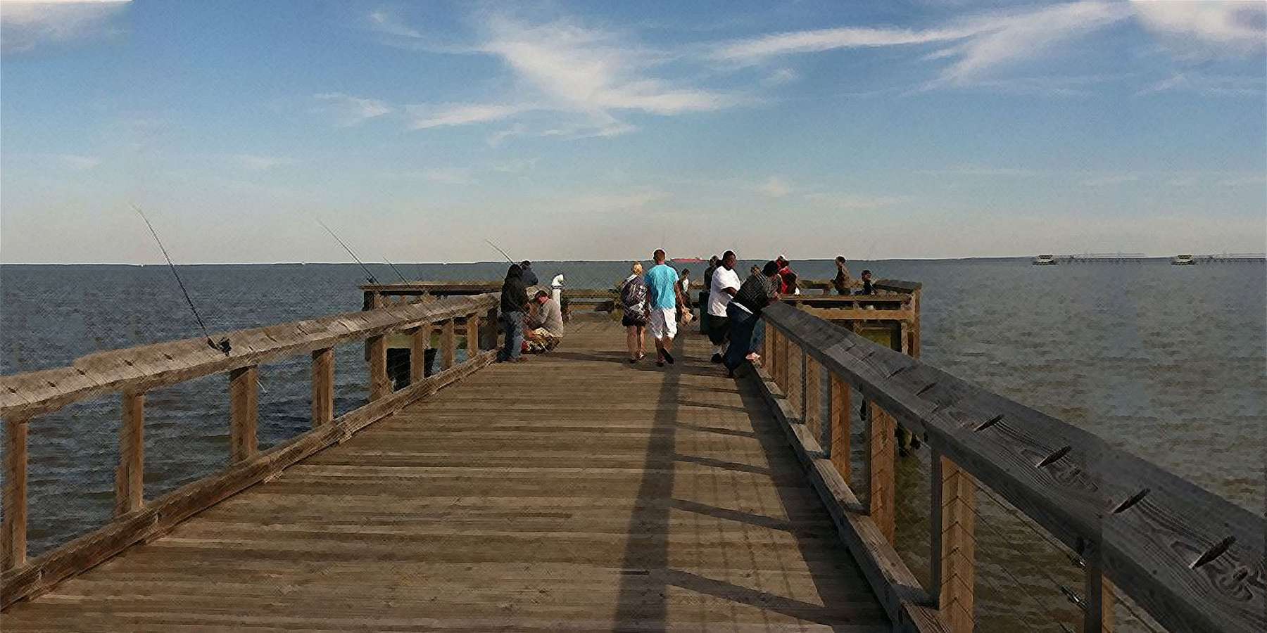 Photo of the Beach Bridge in Pasadena, Maryland Photo of the Beach Bridge in Pasadena, Maryland
