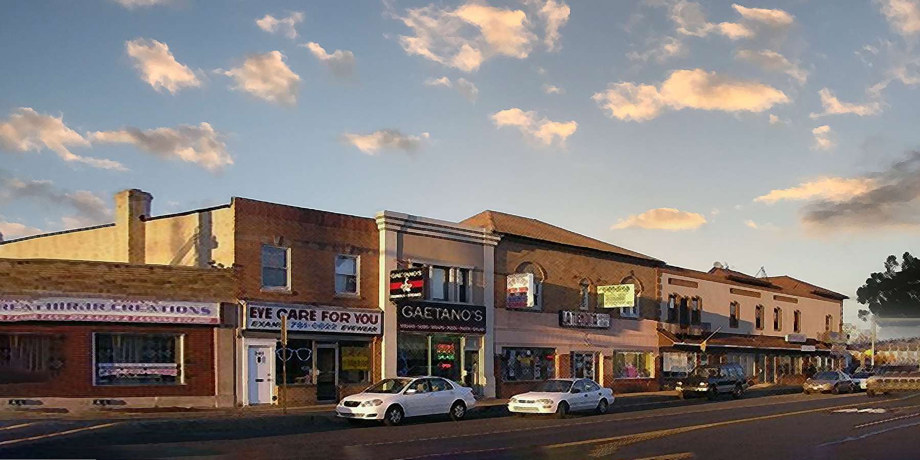 Photo of Downtown in Croydon, Pennsylvania Photo of Downtown in Croydon, Pennsylvania