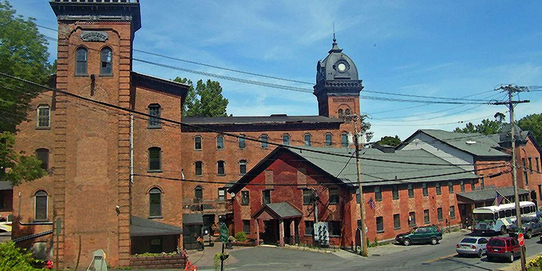 Photo of Union Mill Complex in Ballston Spa, New York Photo of Union Mill Complex in Ballston Spa, New York