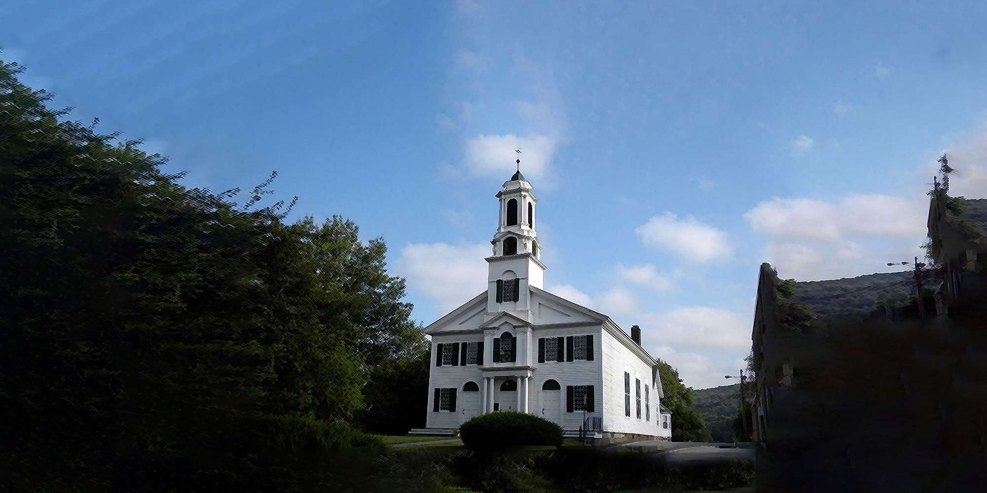 Photo of the First Congregational Church in Lebanon, New Hampshire