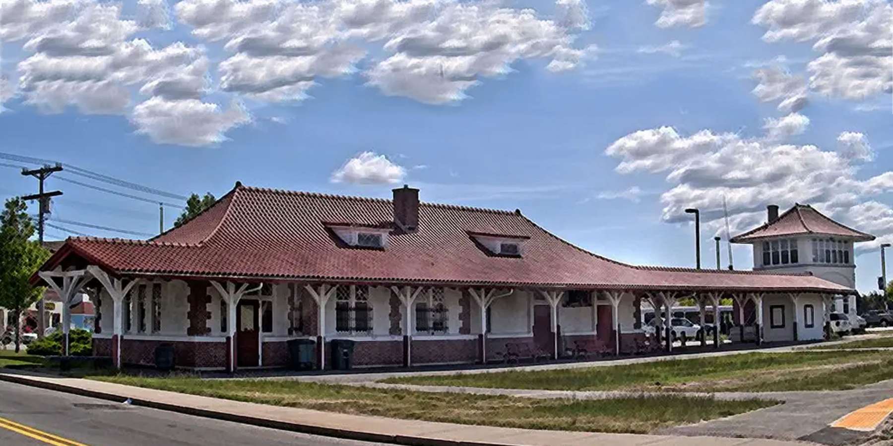 Photo of Buzzards Bay Train Station in Buzzards Bay, Massachusetts Photo of Buzzards Bay Train Station in Buzzards Bay, Massachusetts