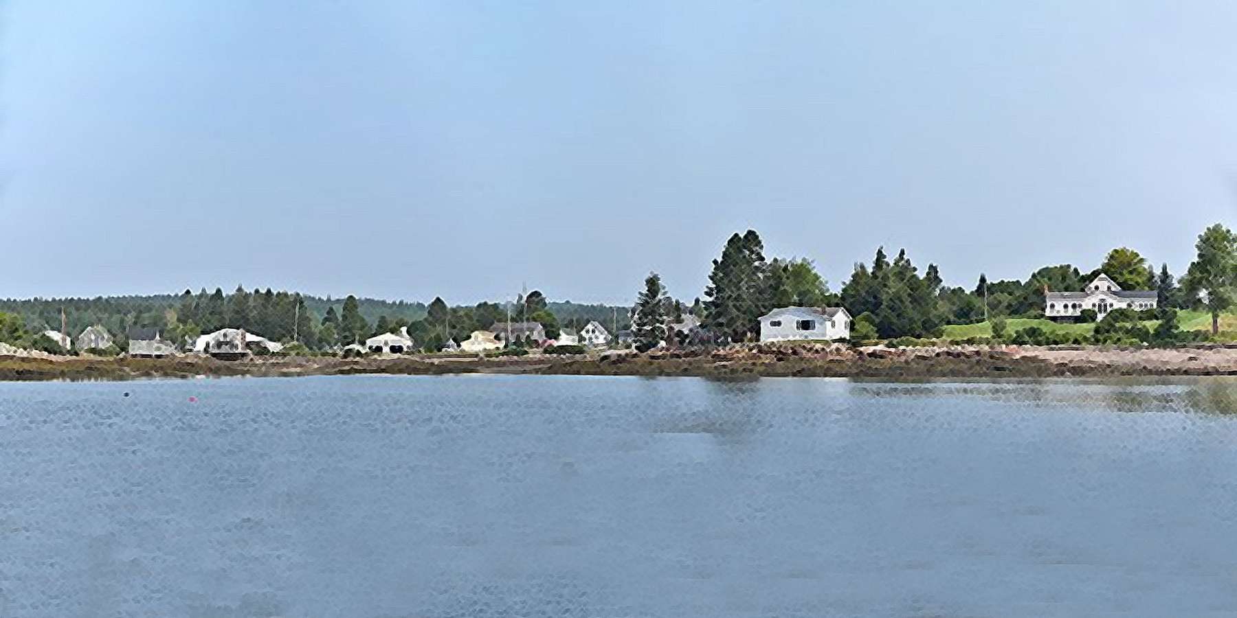 Photo of the River in Winter Harbor, Maine Photo of the River in Winter Harbor, Maine