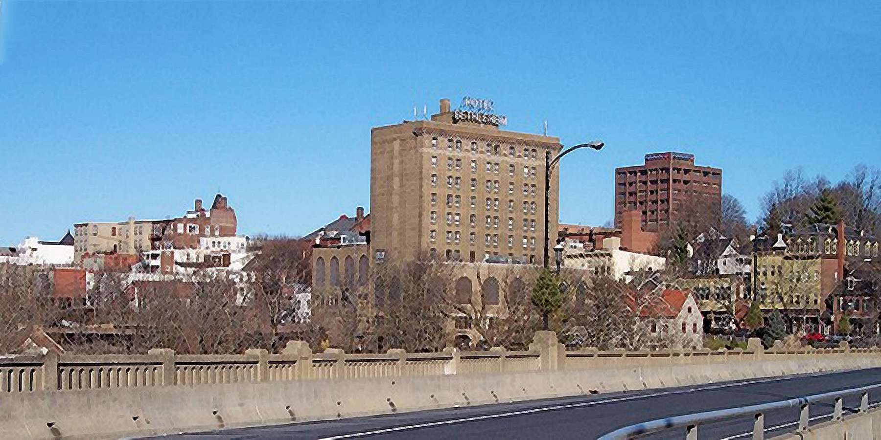 Photo of downtown Bethlehem, Pennsylvania Photo of downtown Bethlehem, Pennsylvania