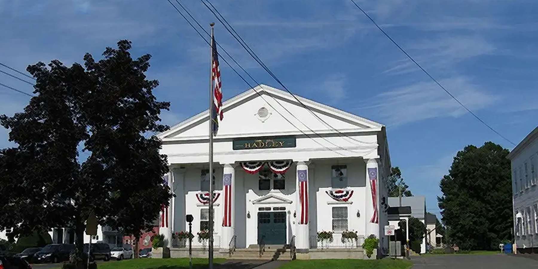 Photo of Town Hall in Hadley, Massachusetts Photo of Town Hall in Hadley, Massachusetts