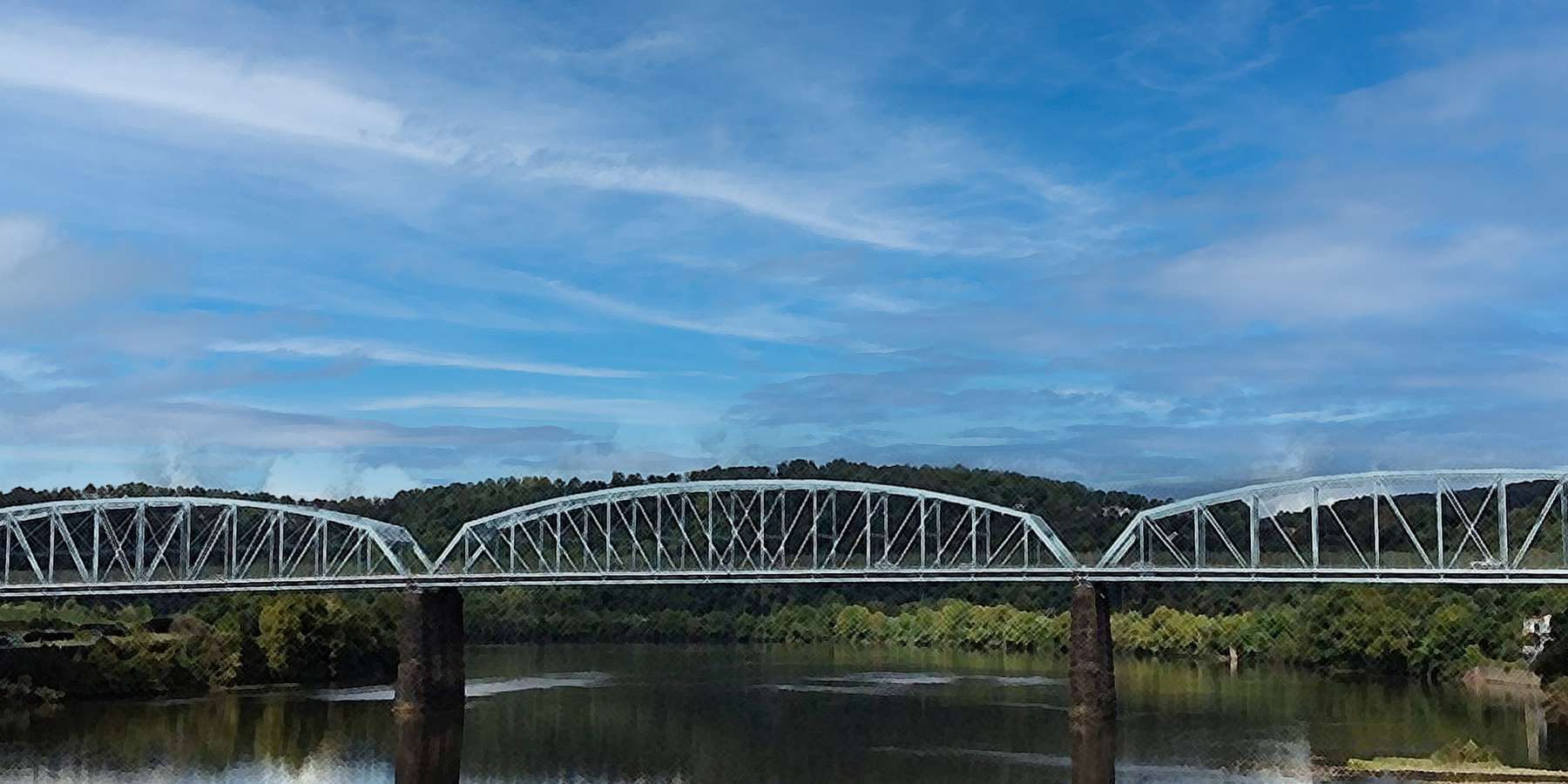 Photo of a bridge in East Mckeesport, Pennsylvania Photo of a bridge in East Mckeesport, Pennsylvania