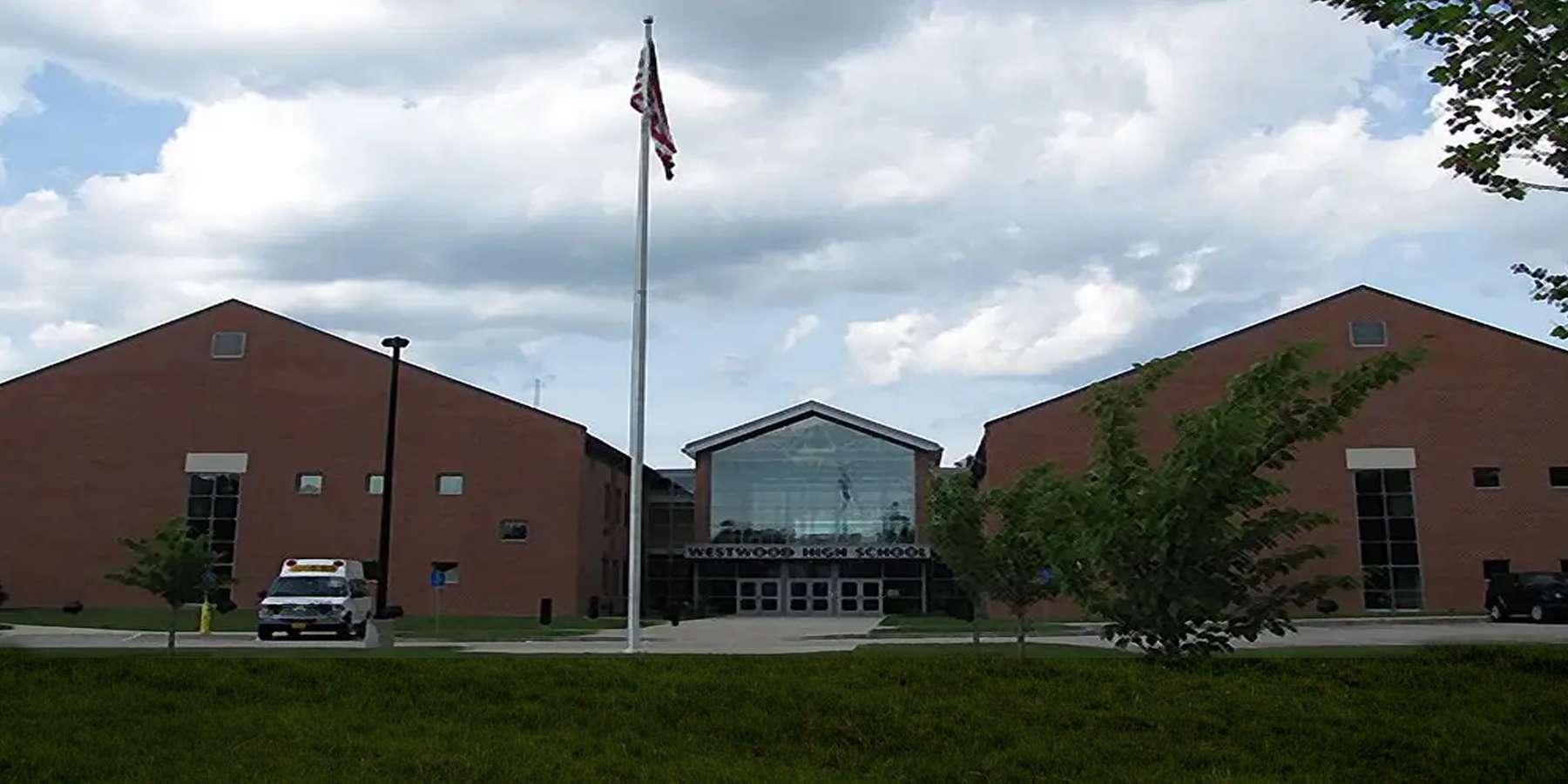 Photo of Westwood High School, Westwood, Massachusetts Photo of Westwood High School, Westwood, Massachusetts