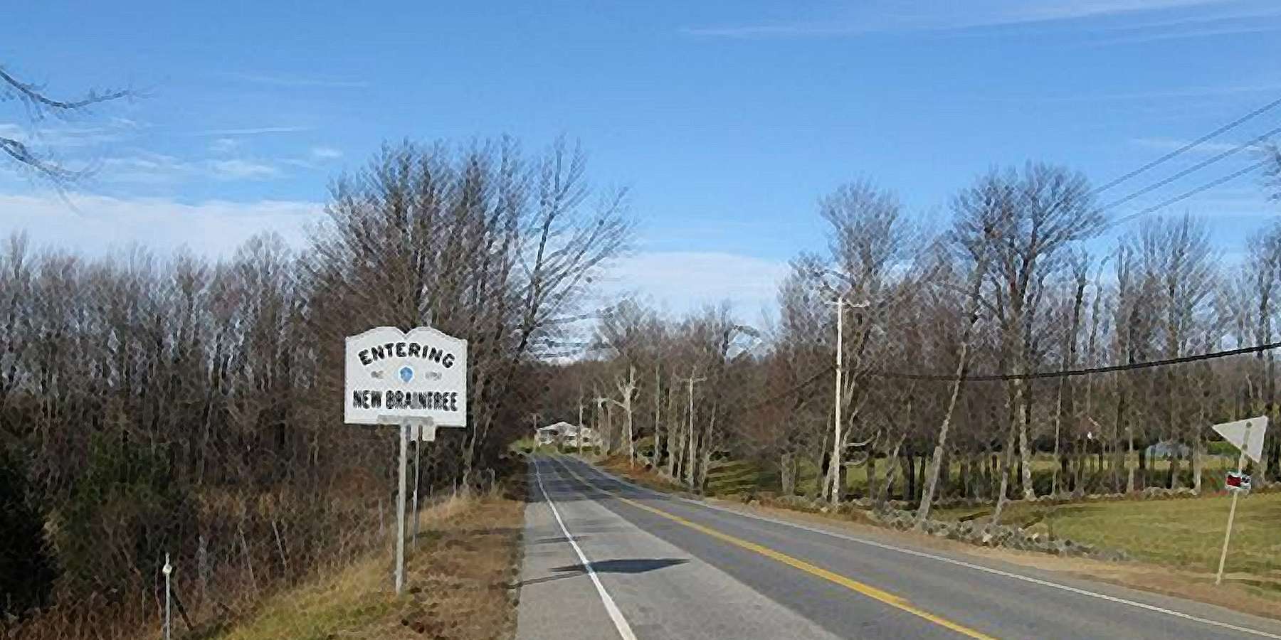 Photo of Entering Braintree in New Braintree, Massachusetts Photo of Entering Braintree in New Braintree, Massachusetts