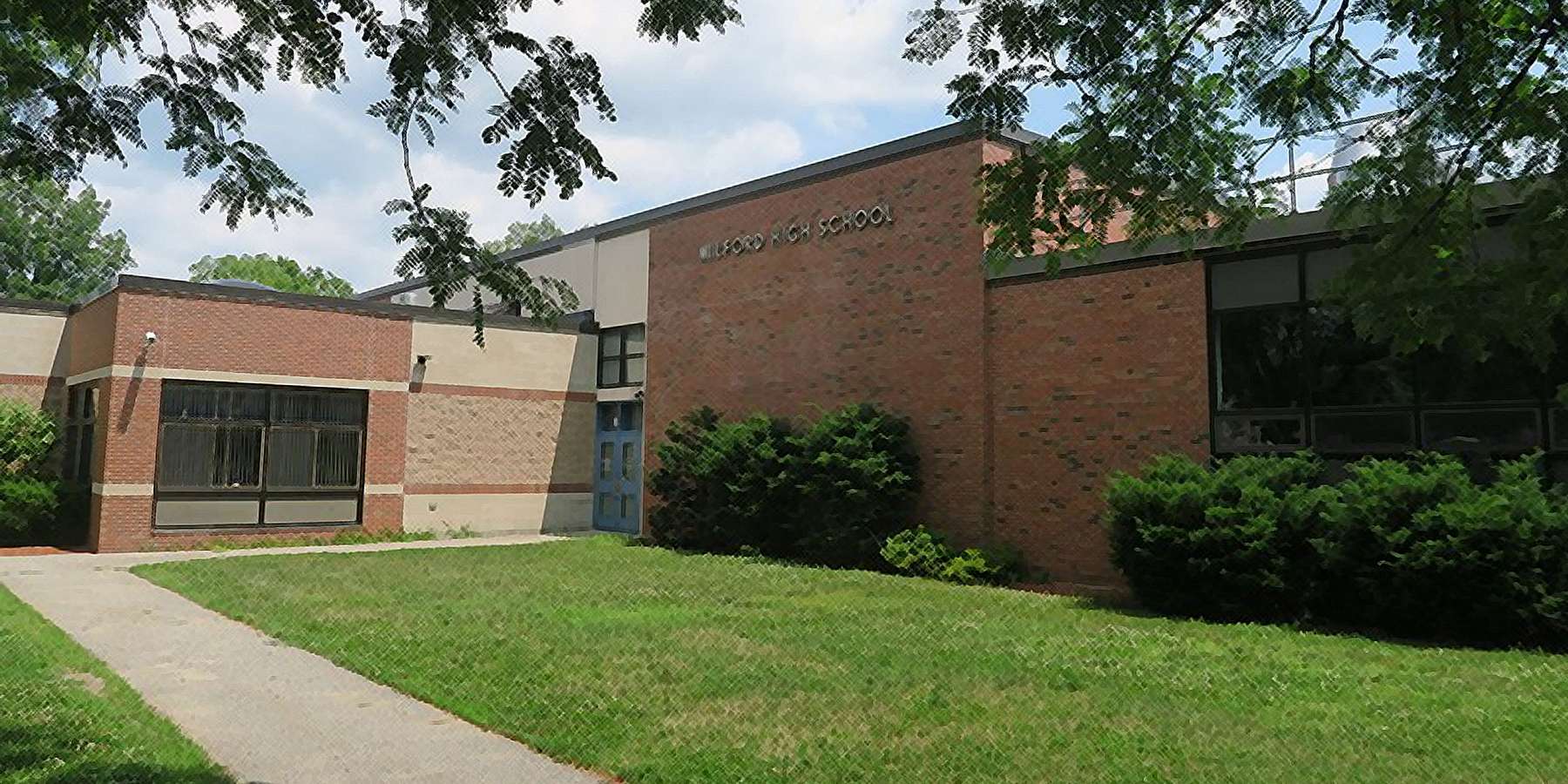 Photo of Milford High School in Milford, New Hampshire Photo of Milford High School in Milford, New Hampshire