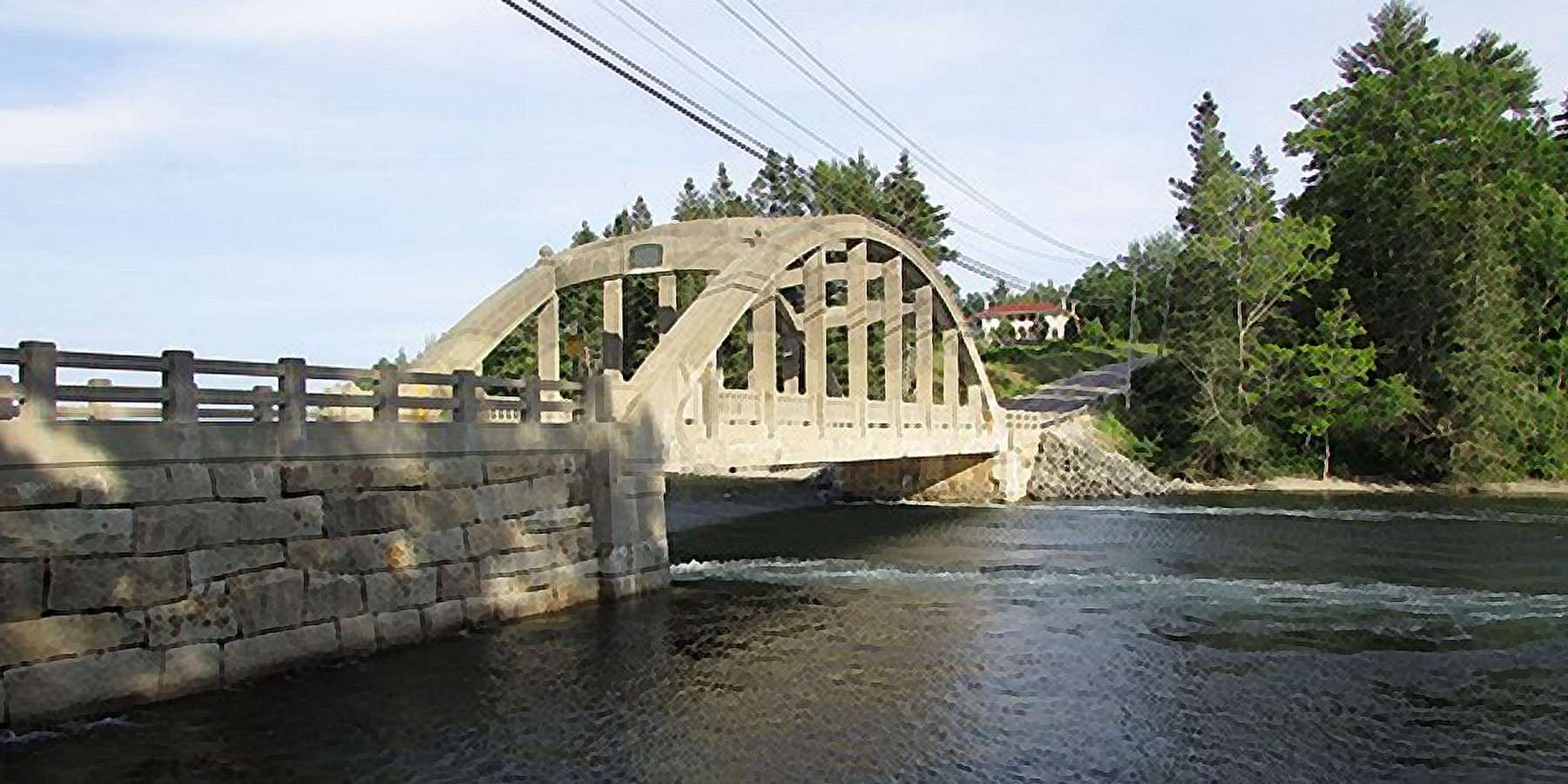 Photo of Stevens Bridge in Blue Hill, Maine Photo of Stevens Bridge in Blue Hill, Maine