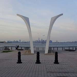 Postcards Memorial Photo of Postcards Memorial in Staten Island, New York