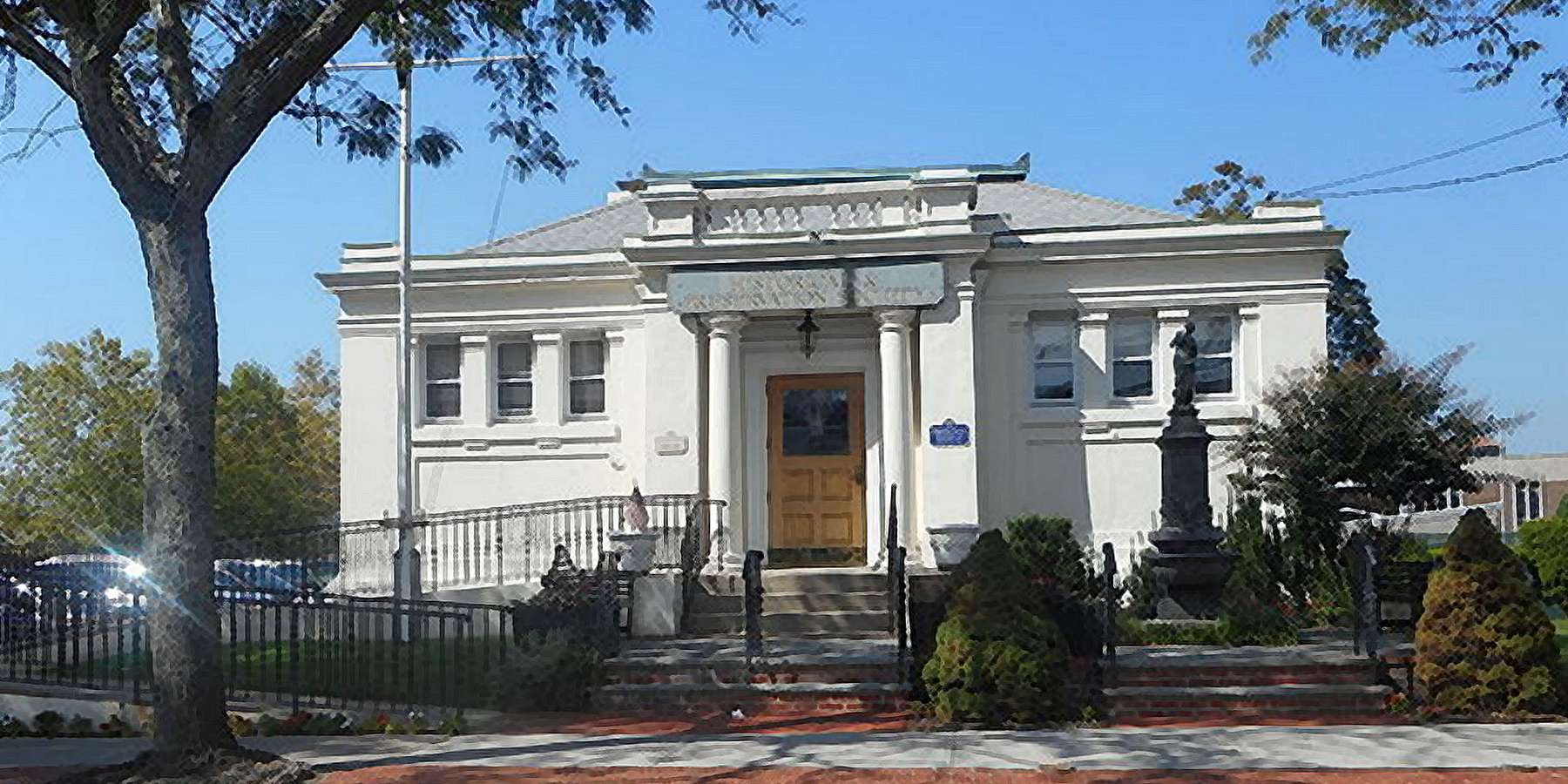 Photo of the Historic Library in West Babylon, New York Photo of the Historic Library in West Babylon, New York