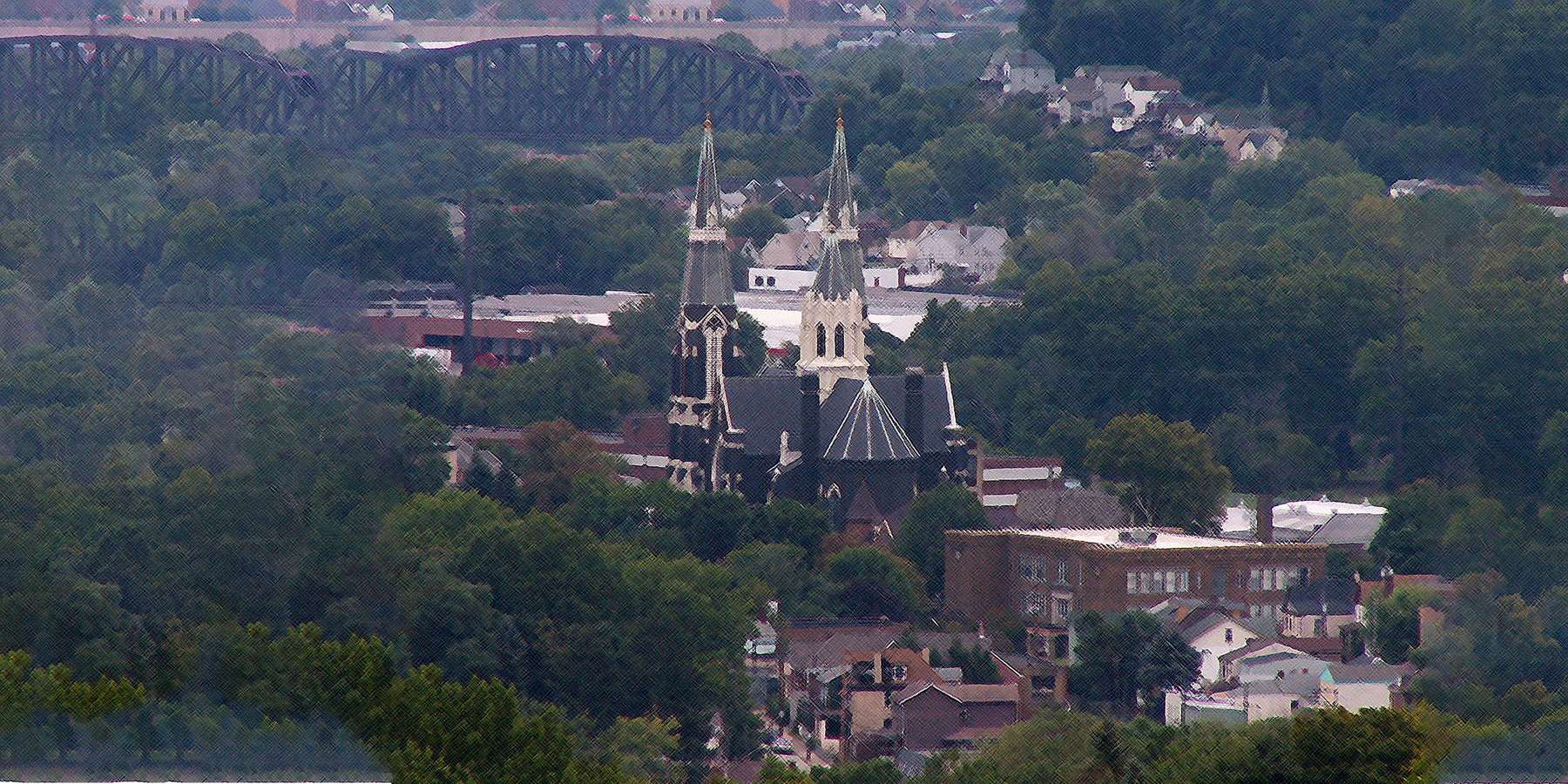 Photo of St. Mary Church in McKees Rocks, Pennsylvania Photo of St. Mary Church in McKees Rocks, Pennsylvania