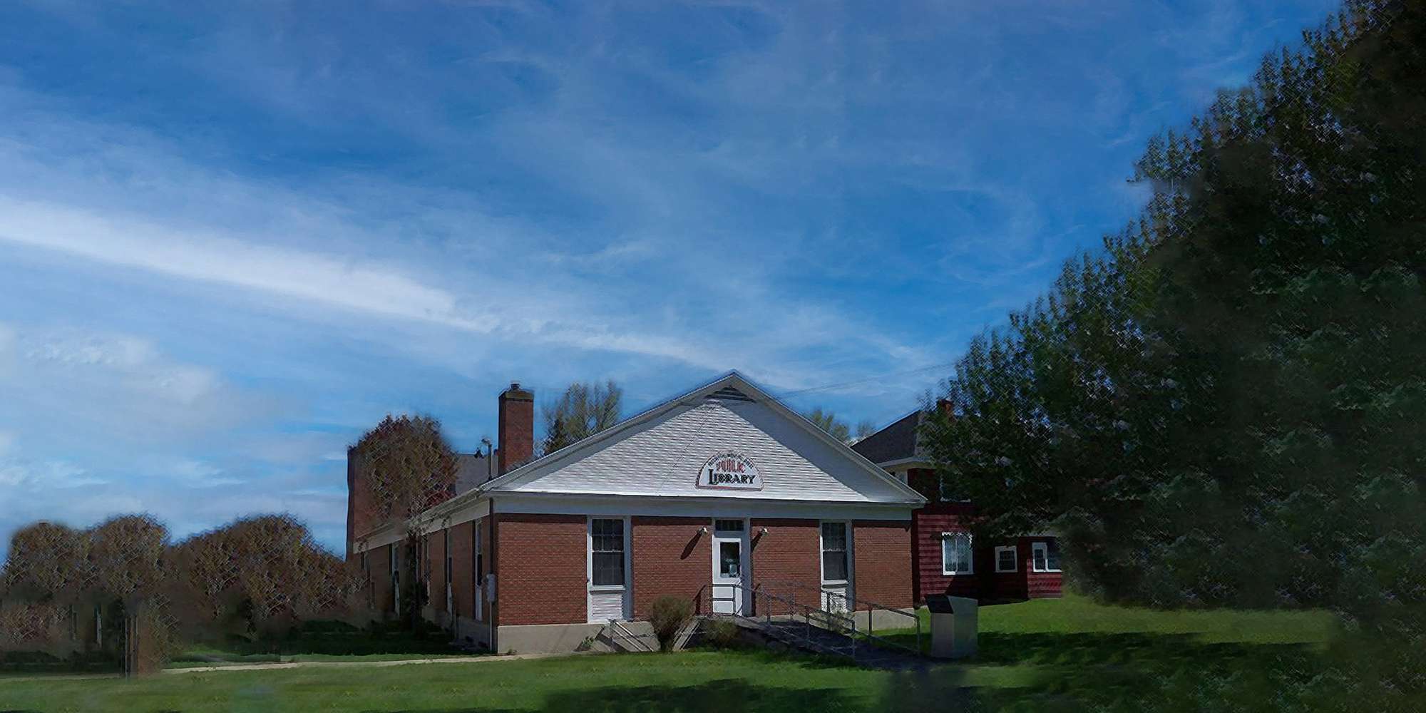 Photo of a public library in Groveton, New Hampshire